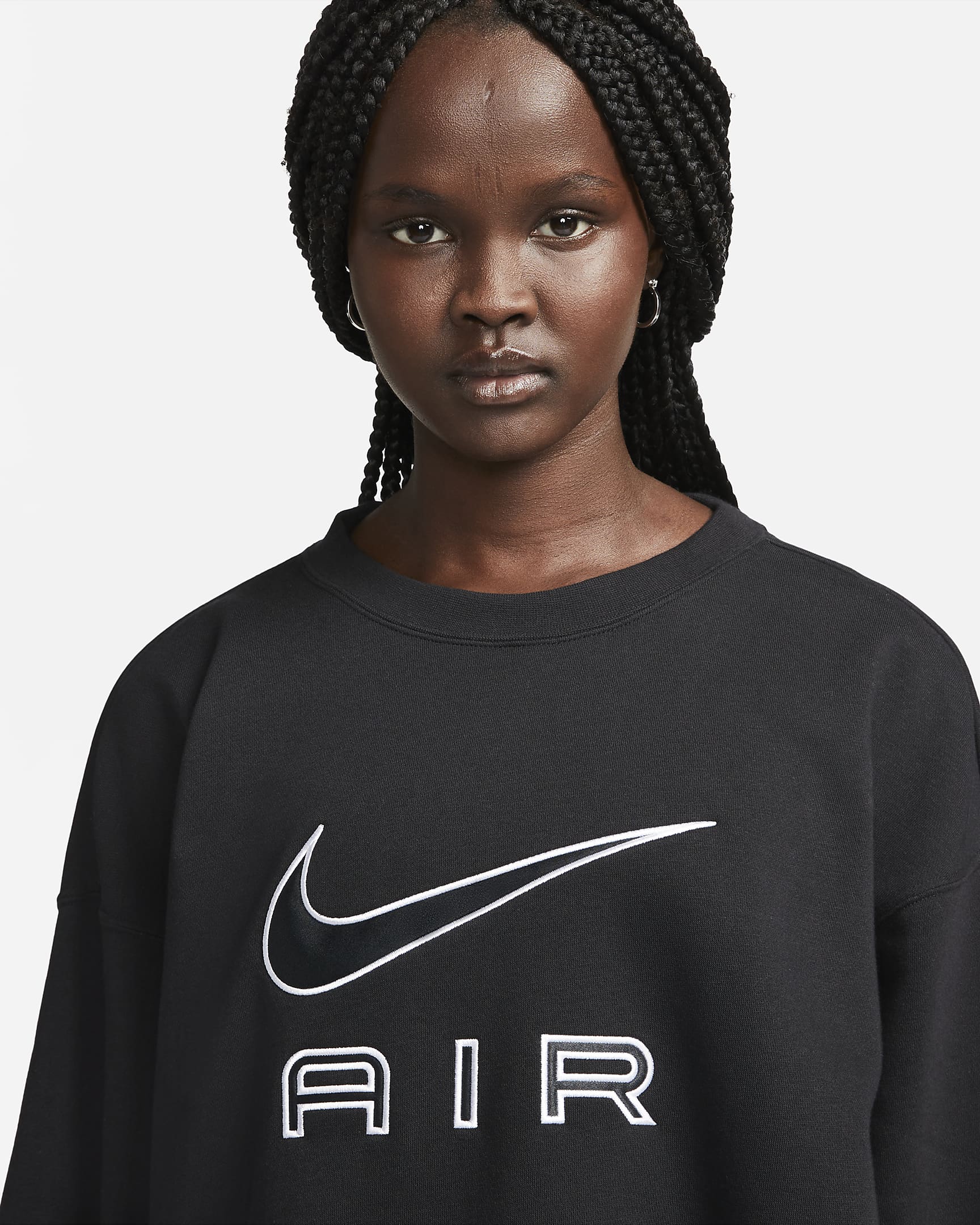 Nike Air Women's Fleece Crew Sweatshirt. Nike CA