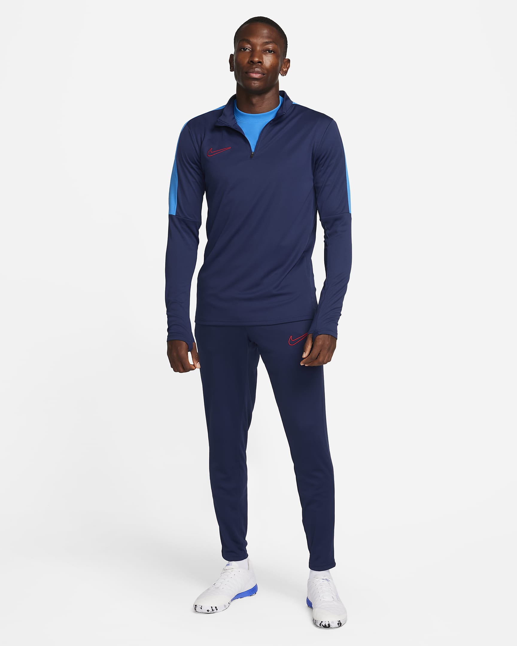 Nike Academy Men's Dri-FIT 1/2-Zip Football Top. Nike SE