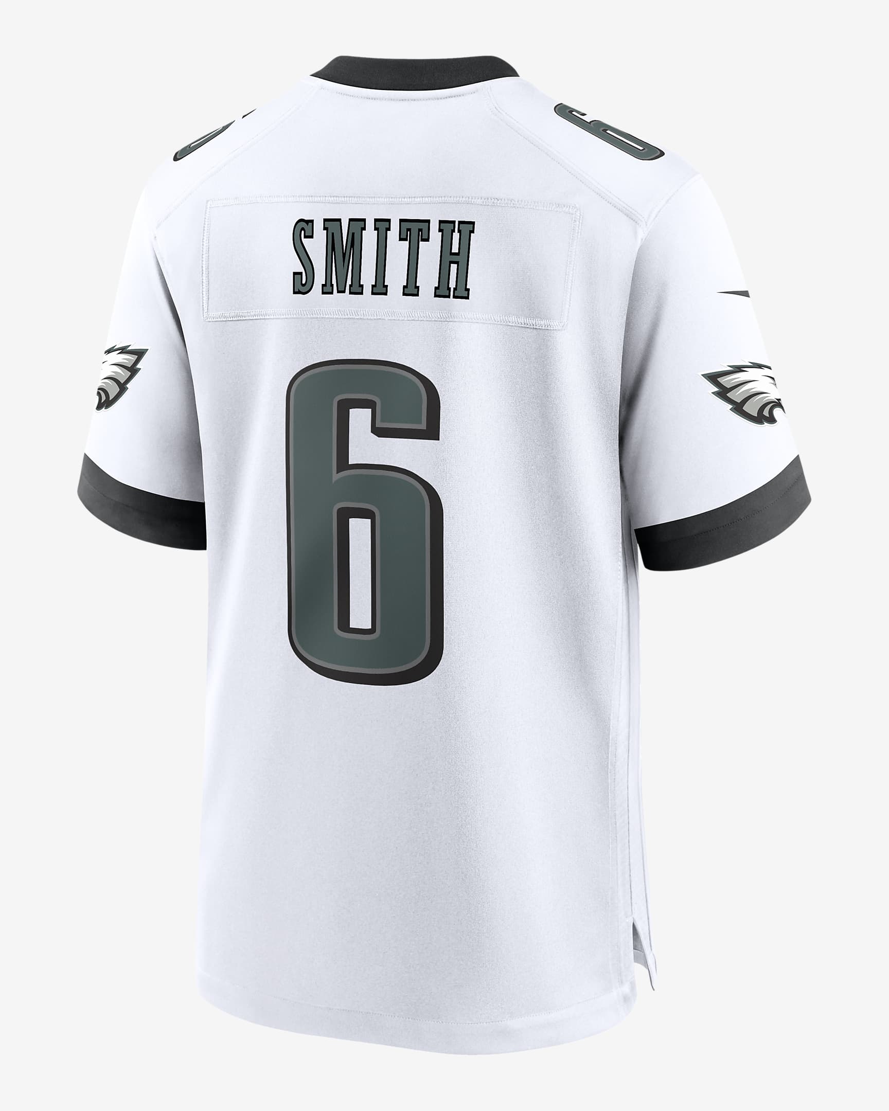 DeVonta Smith Philadelphia Eagles Men's Nike NFL Game Jersey - White