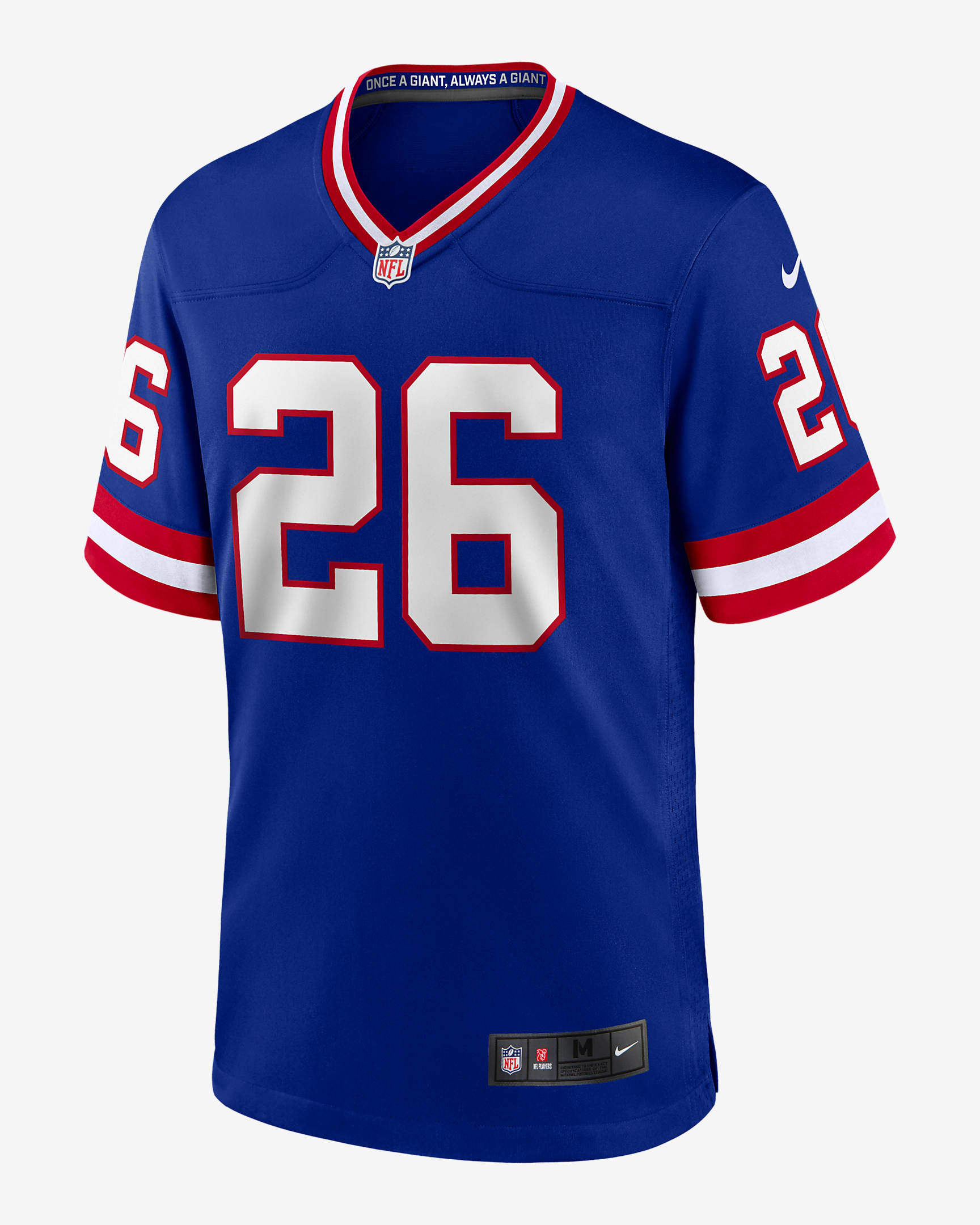 Jersey de fútbol americano Game para hombre NFL New York Giants (Saquon ...