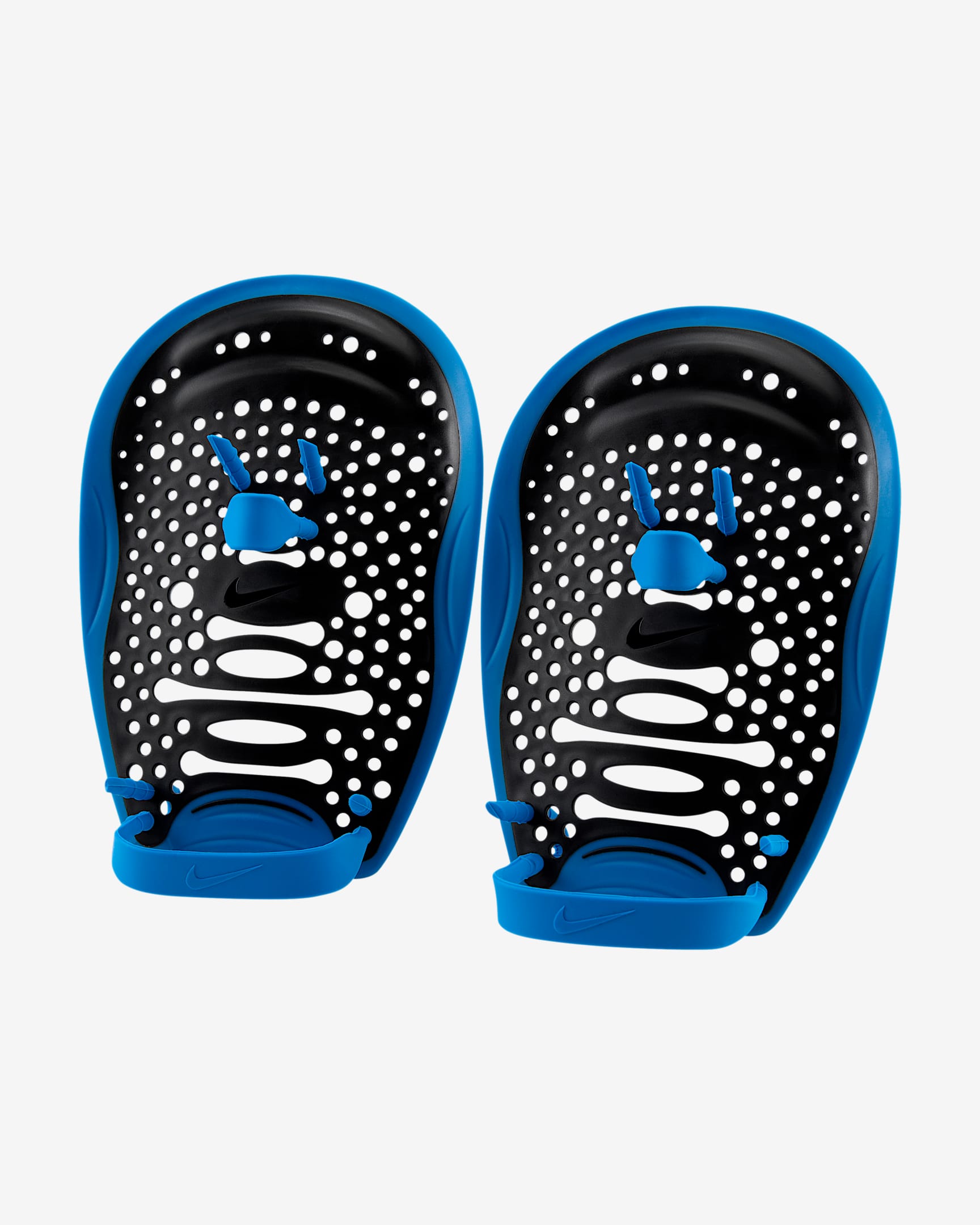 Paletas de mano de Natación Nike - Negro/Azul foto/Azul foto