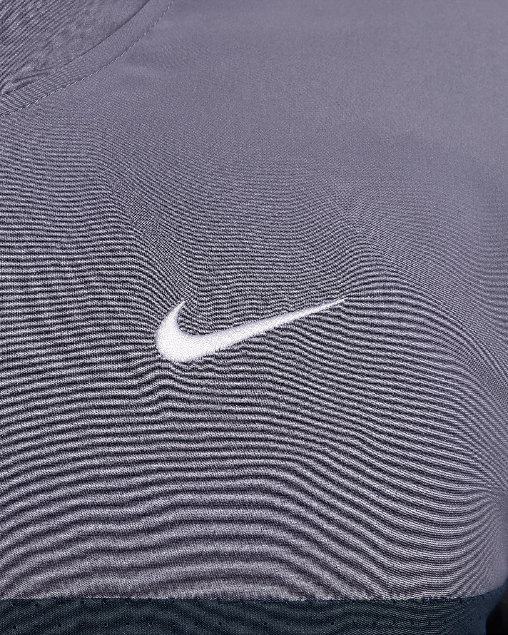 Nike Golf Club Men's Dri-FIT 1/2-Zip Golf Jacket - Armoury Navy/Light Carbon/Aegean Storm/White