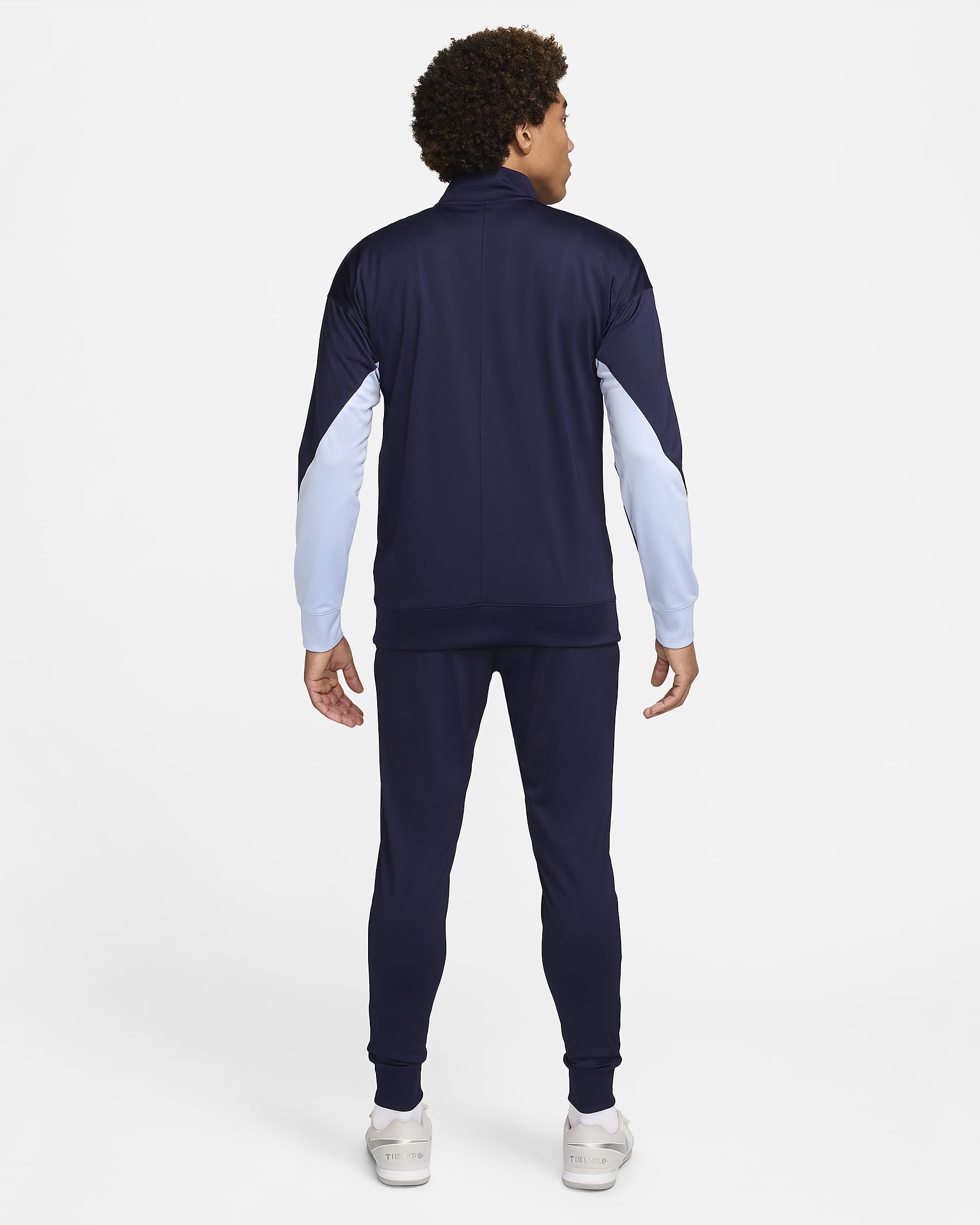 Stickad fotbollstracksuit FFF Strike Nike Dri-FIT för män - Blackened Blue/Cobalt Bliss/Cobalt Bliss