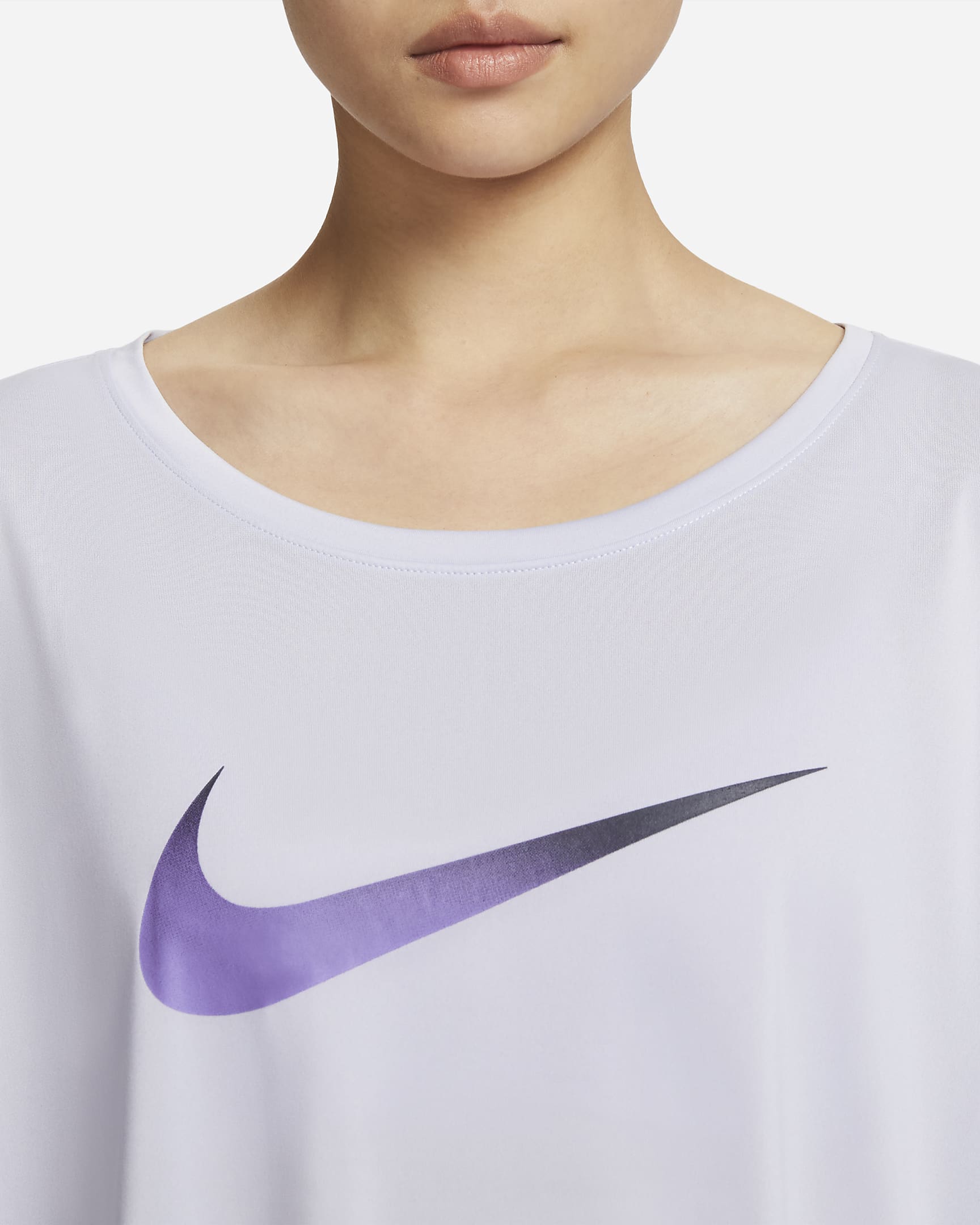 Nike Dri-FIT One Women's Short-Sleeve Running Top (Plus Size). Nike IN