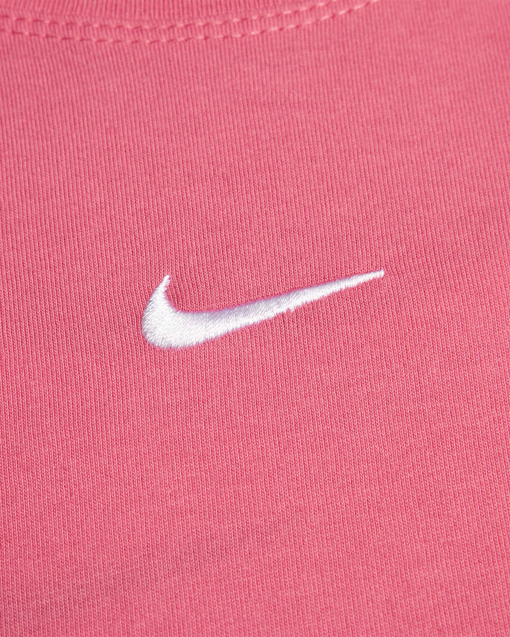 Nike Sportswear Essential Women's T-Shirt (Plus size) - Aster Pink/White