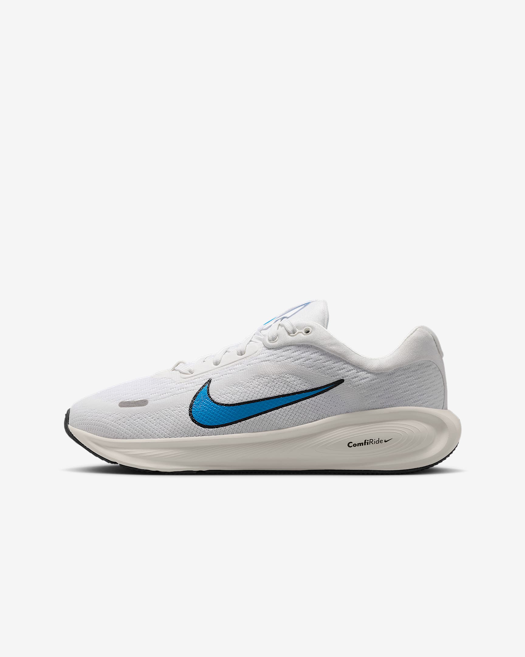 Nike Stellar Ride Older Kids' Running Shoes - Summit White/White/Black/Blue Hero
