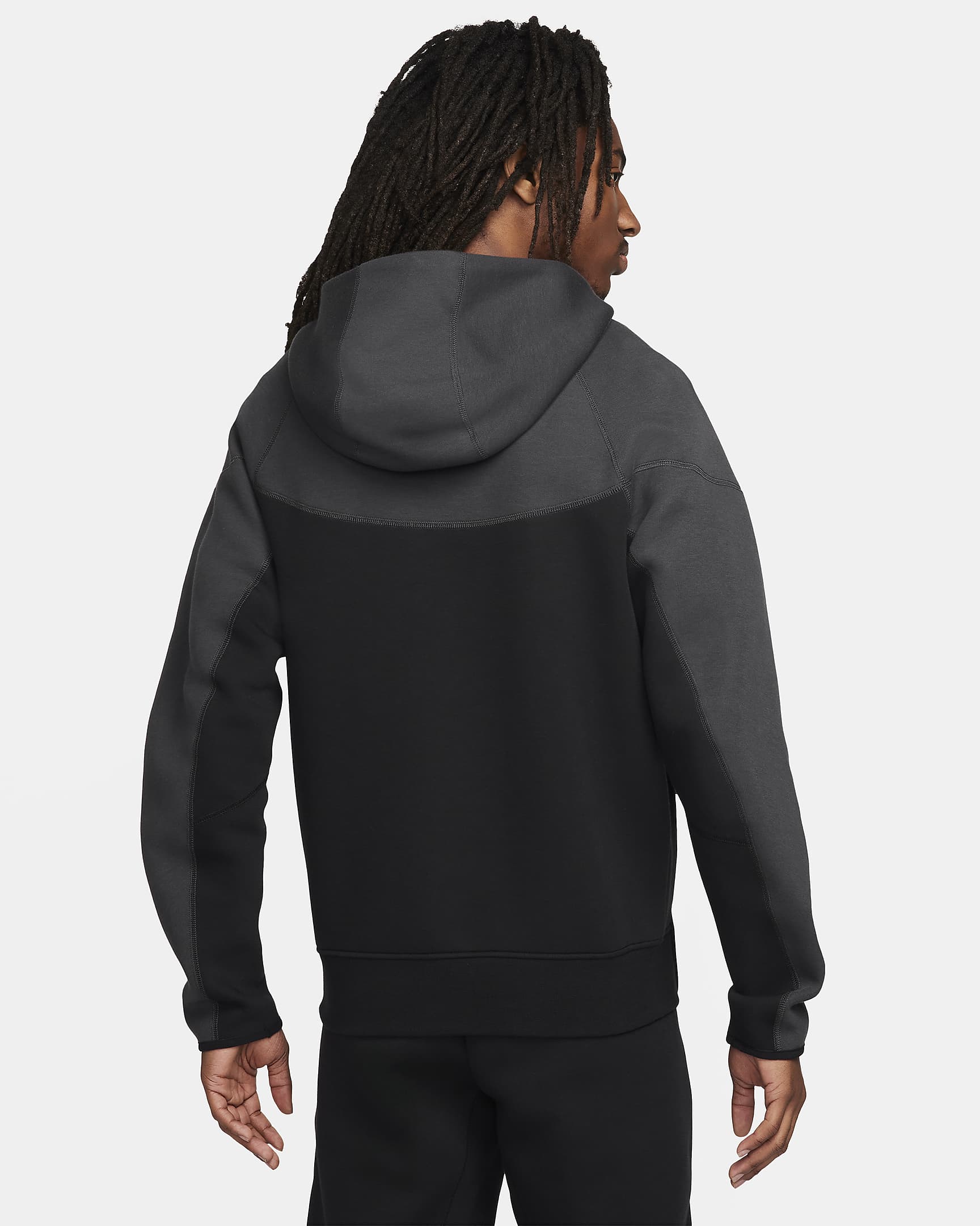 Sweat à Capuche Et Zip Nike Sportswear Tech Fleece Windrunner Pour