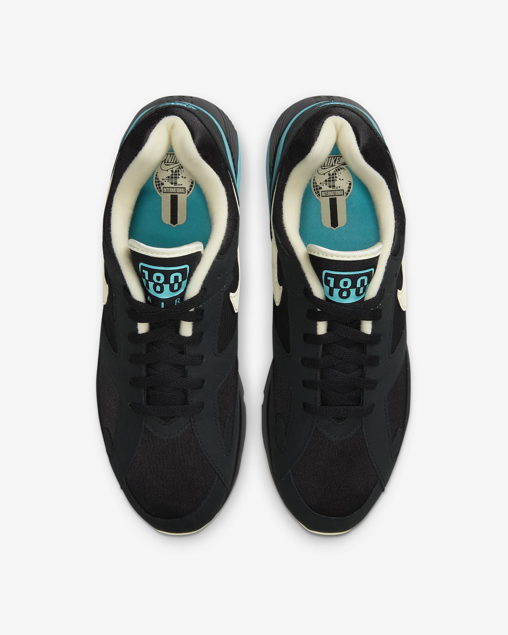 Nike Air 180 Men's Shoes - Black/Dusty Cactus/Alabaster