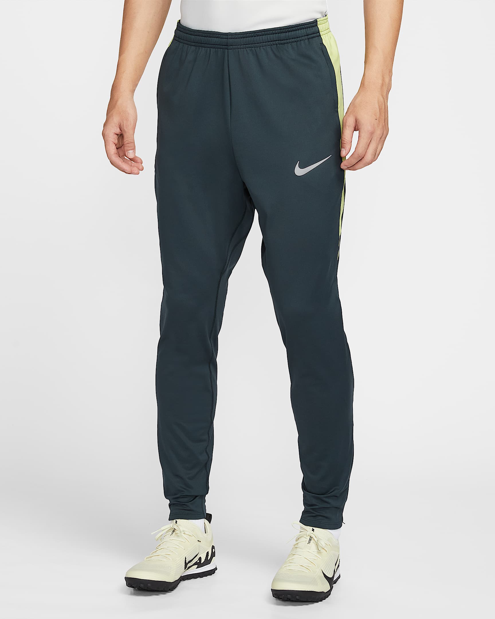 Nike Strike Men's Therma-FIT Football Pants - Seaweed/Limelight