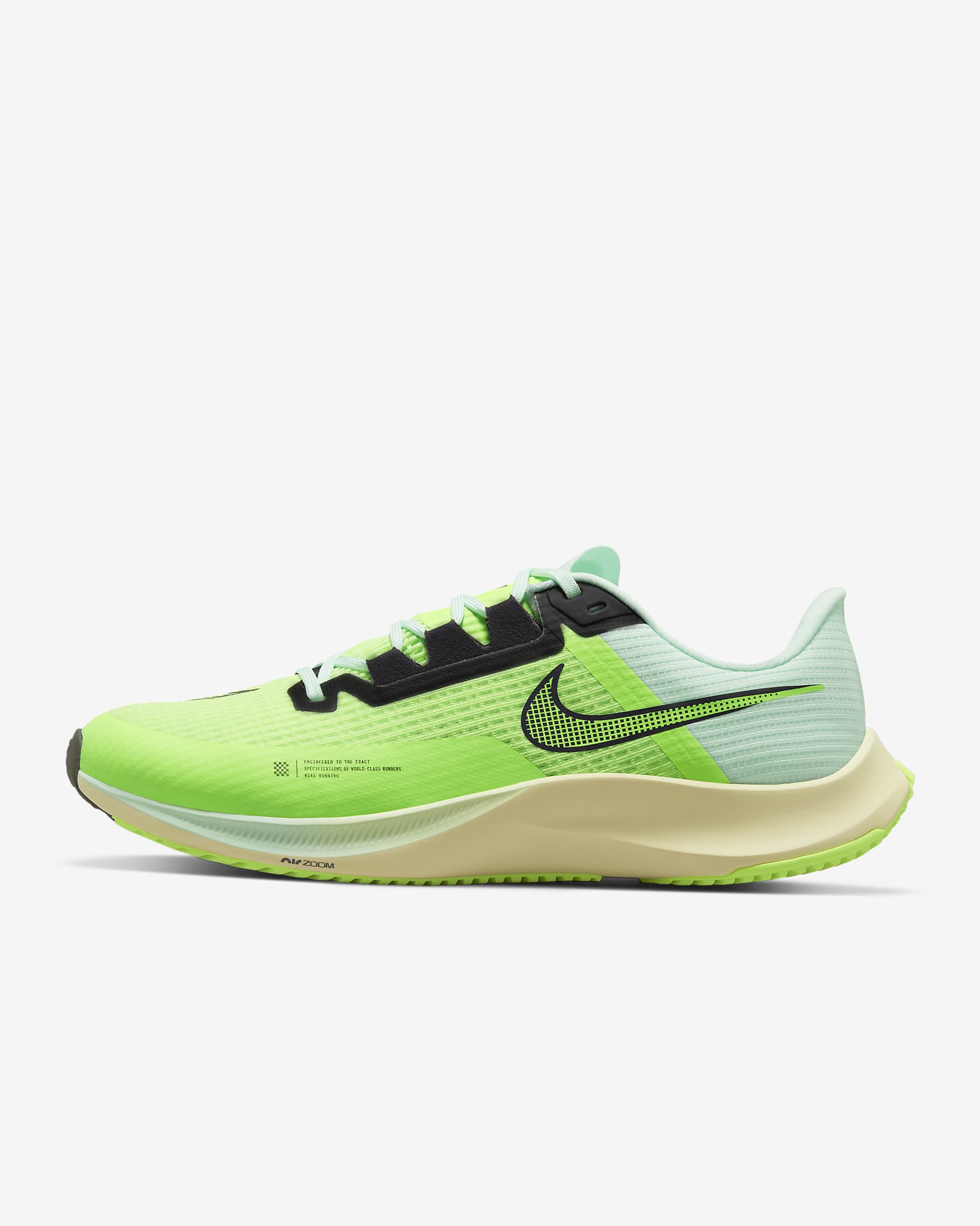 Nike Rival Fly 3 Men's Road Racing Shoes - Ghost Green/Mint Foam/Coconut Milk/Cave Purple