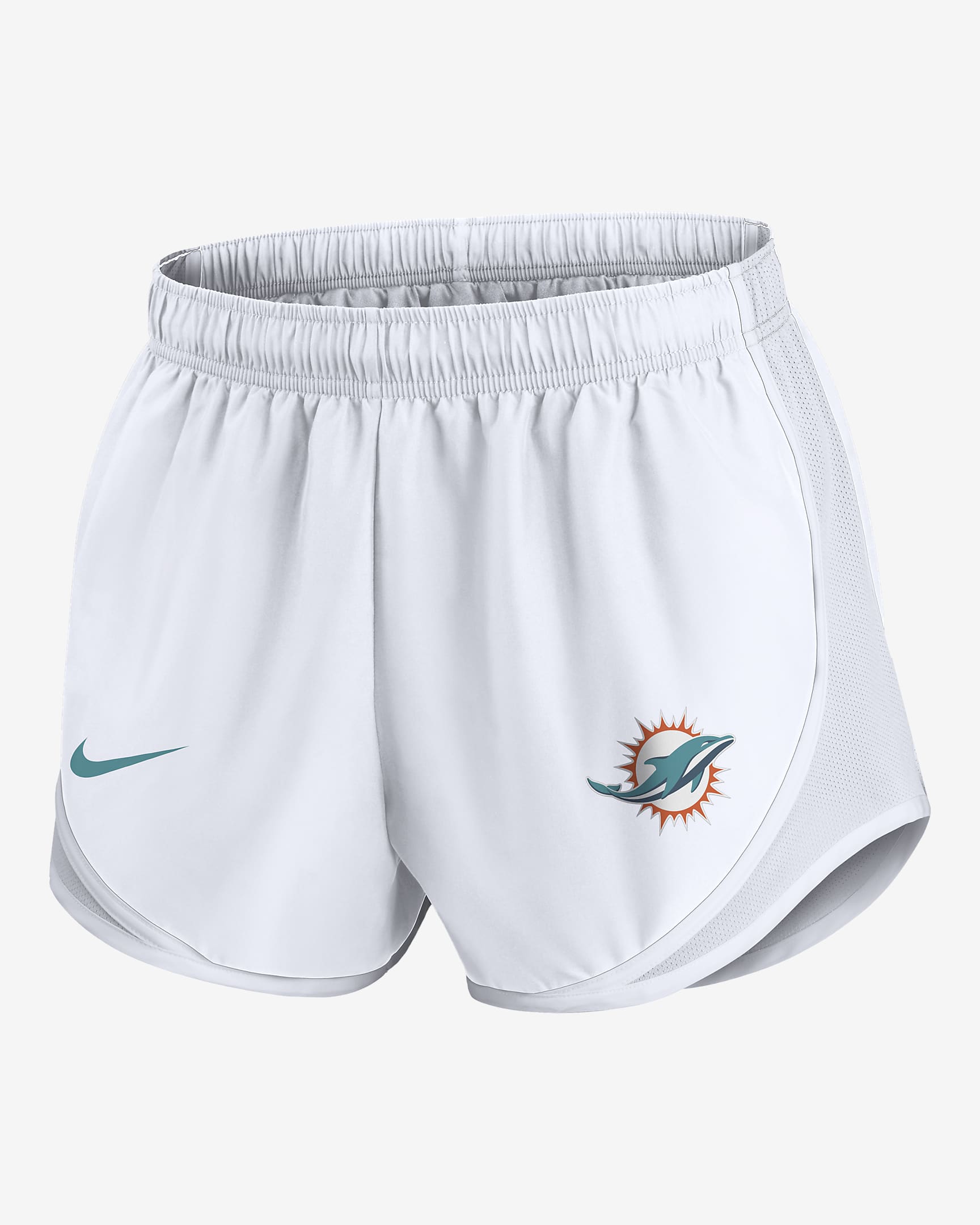 Miami Dolphins Tempo Women's Nike Dri-FIT NFL Shorts - White