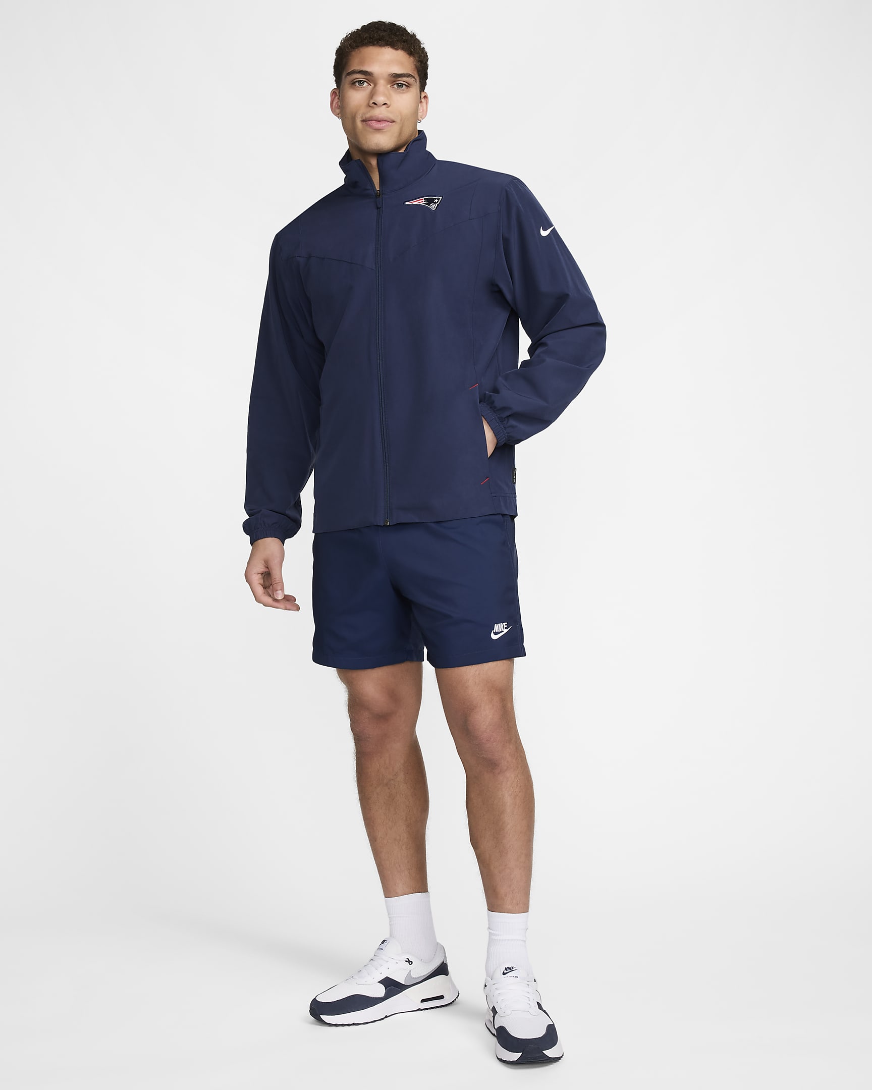 Nike Sideline Repel (NFL New England Patriots) Chaqueta con cremallera completa - Hombre - College Navy