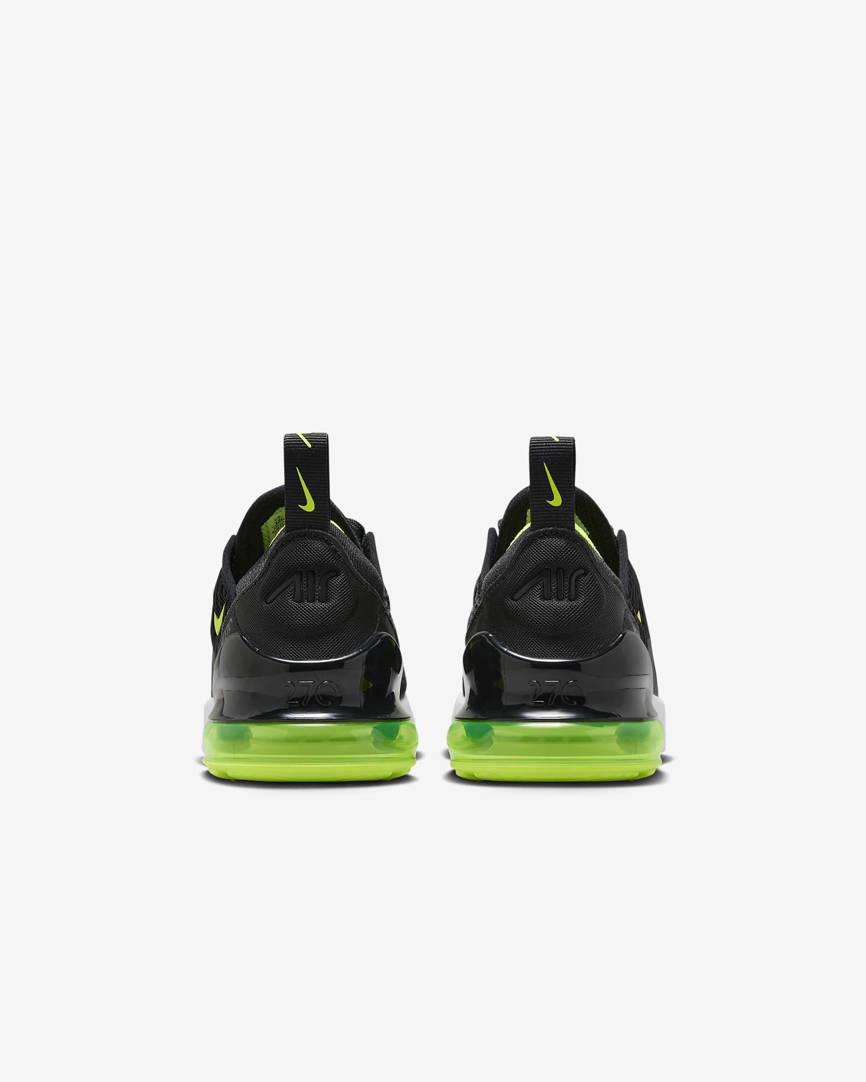 Nike Air Max 270 Little Kids' Shoes - Black/Lightning/White/Volt