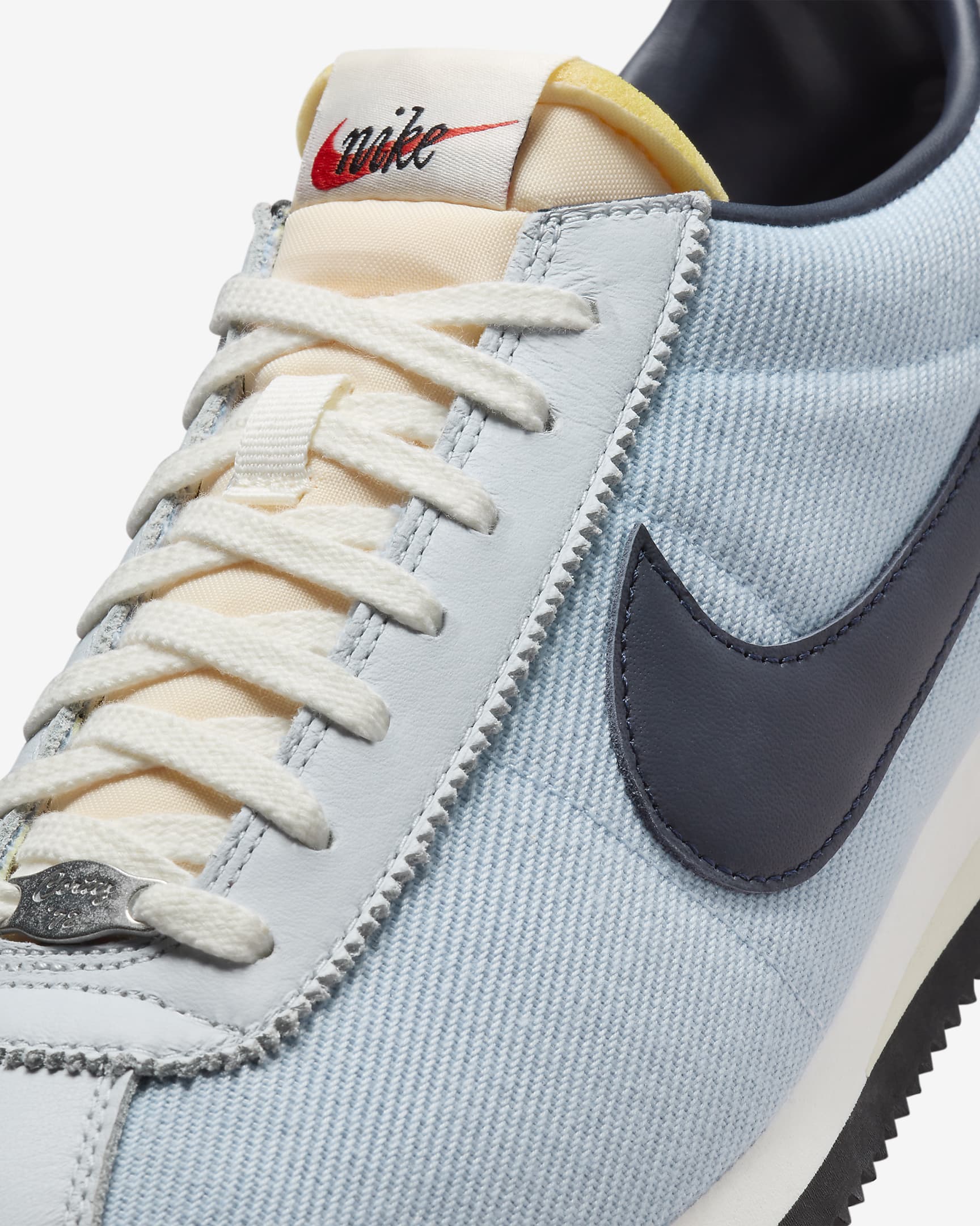 Nike Cortez férficipő - Light Armory Blue/Pure Platinum/Fekete/Dark Obsidian