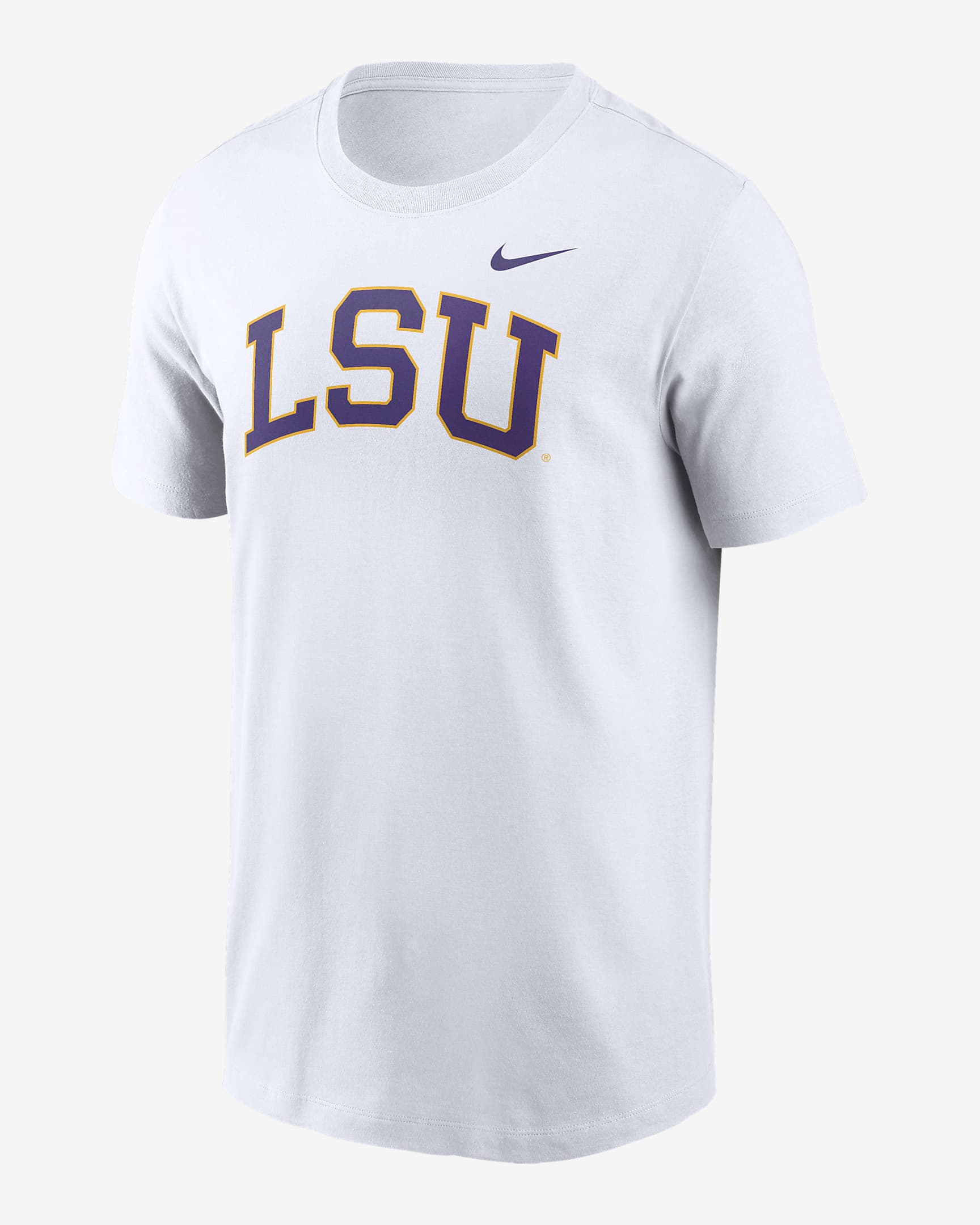 LSU Tigers Blitz Men's Nike College T-Shirt - White