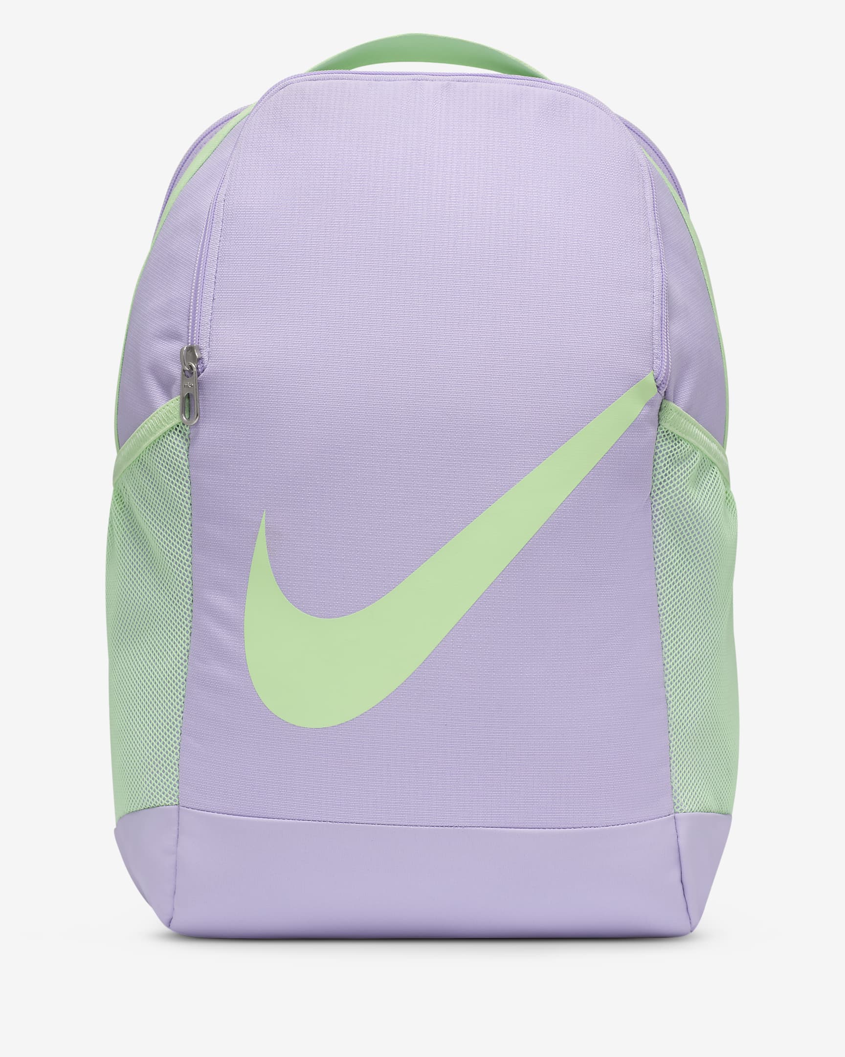 Nike Brasilia Kids' Backpack (18L) - Lilac Bloom/Vapour Green/Vapour Green