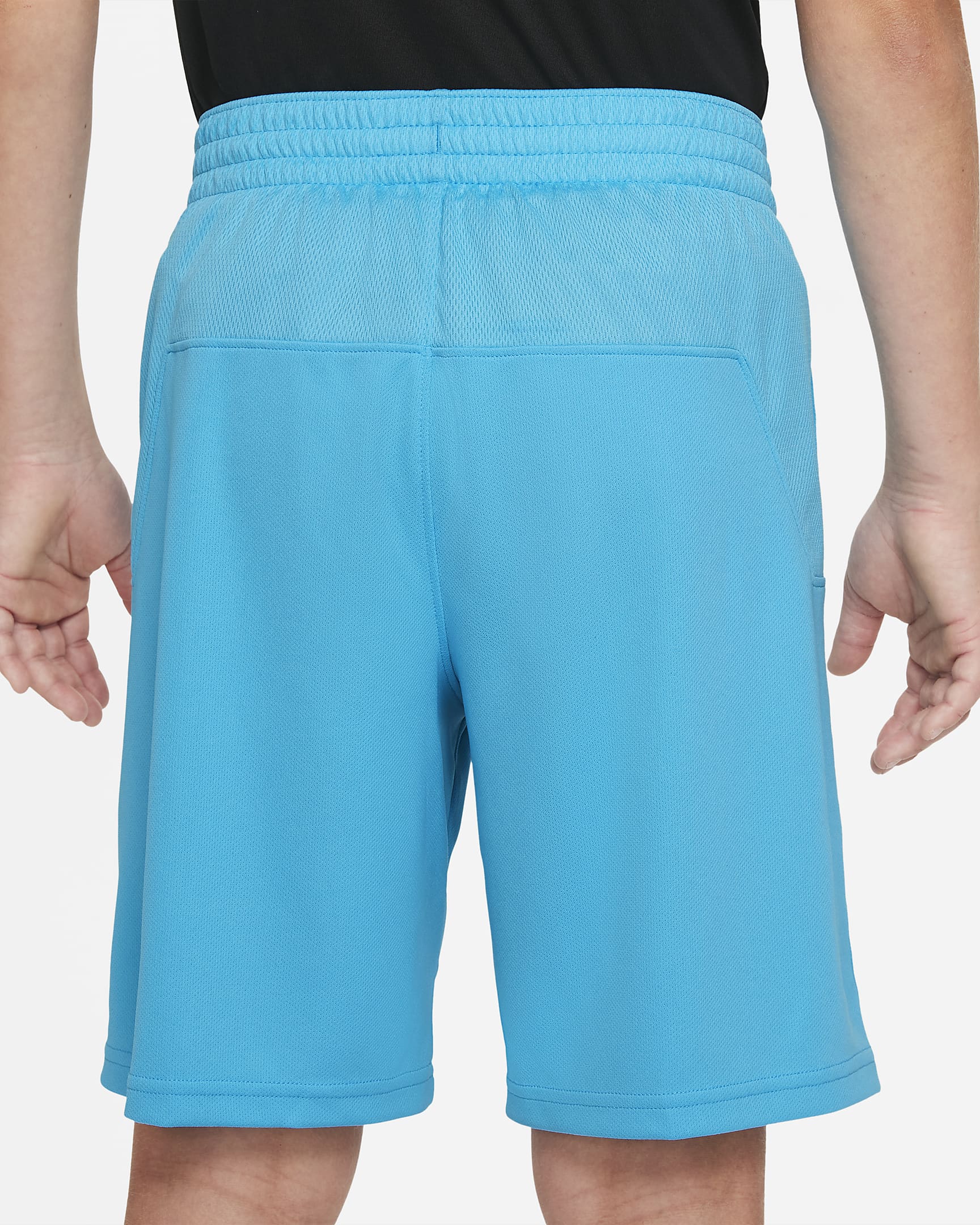 Nike Dri-FIT Big Kids' (Boys') Training Shorts - Chlorine Blue/Imperial Blue