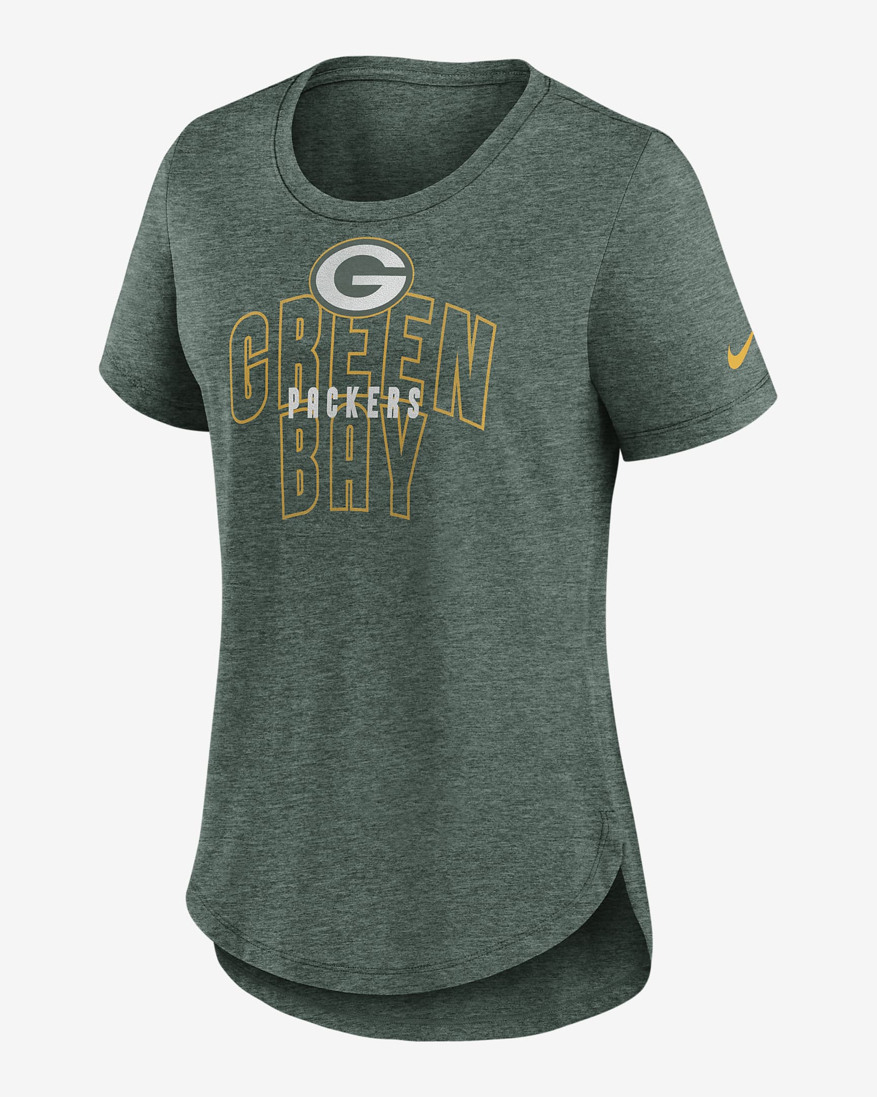 Nike Fashion Nfl Green Bay Packers Women S T Shirt