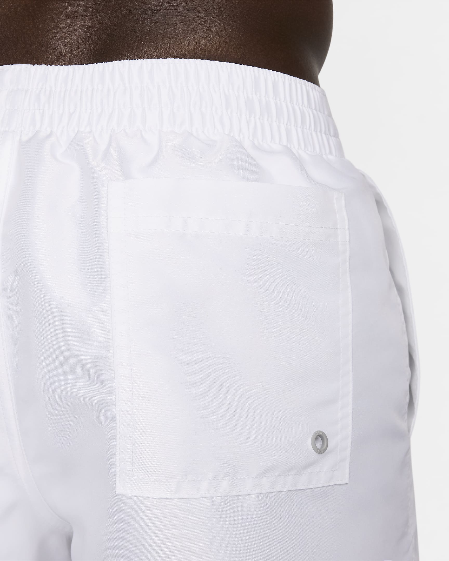 Shorts de vóleibol de 8 cm para hombre Nike Swim Essential - Blanco