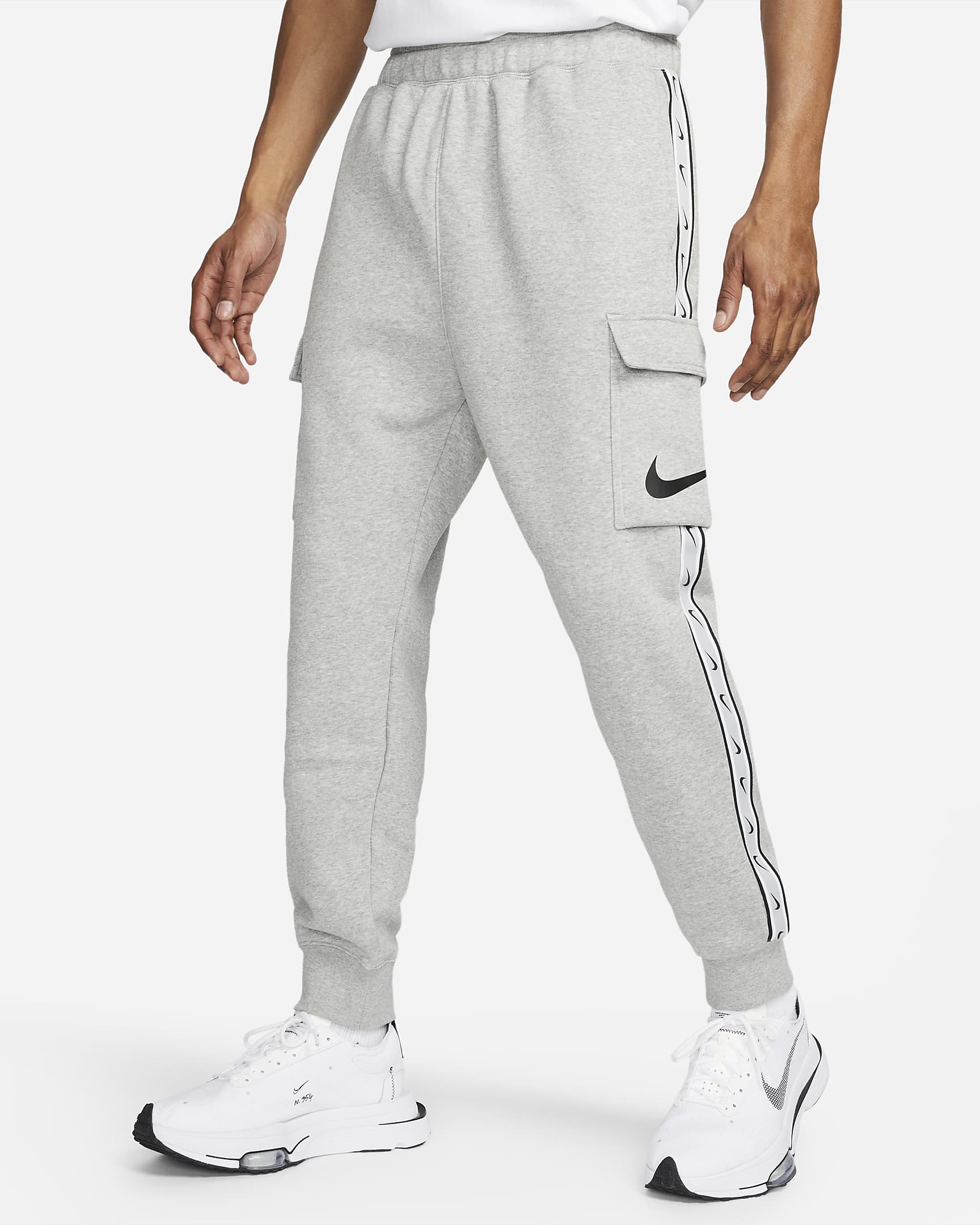 Nike Sportswear Repeat Mens Fleece Cargo Trousers Nike Uk