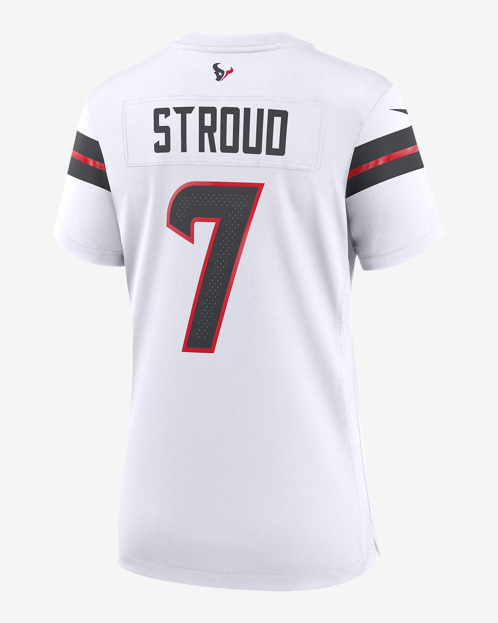 C.J. Jersey de fútbol americano Nike de la NFL Game para mujer Stroud Houston Texans - Blanco