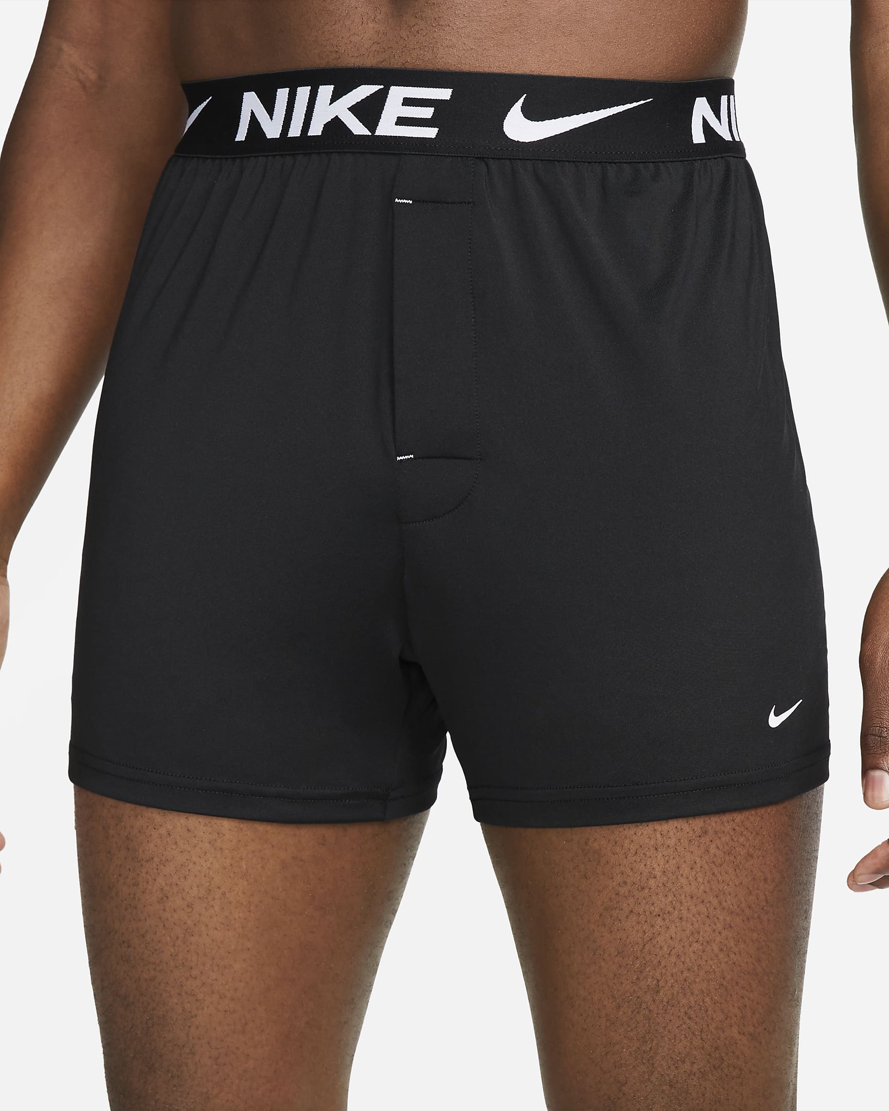 Nike Dri-FIT Essential Micro Men's Knit Boxer (3-Pack) - Black