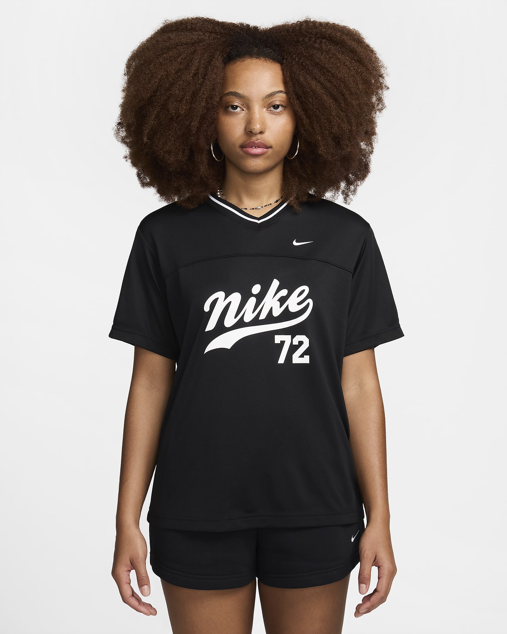 Nike Sportswear fotballdrakt til dame - Svart/Svart