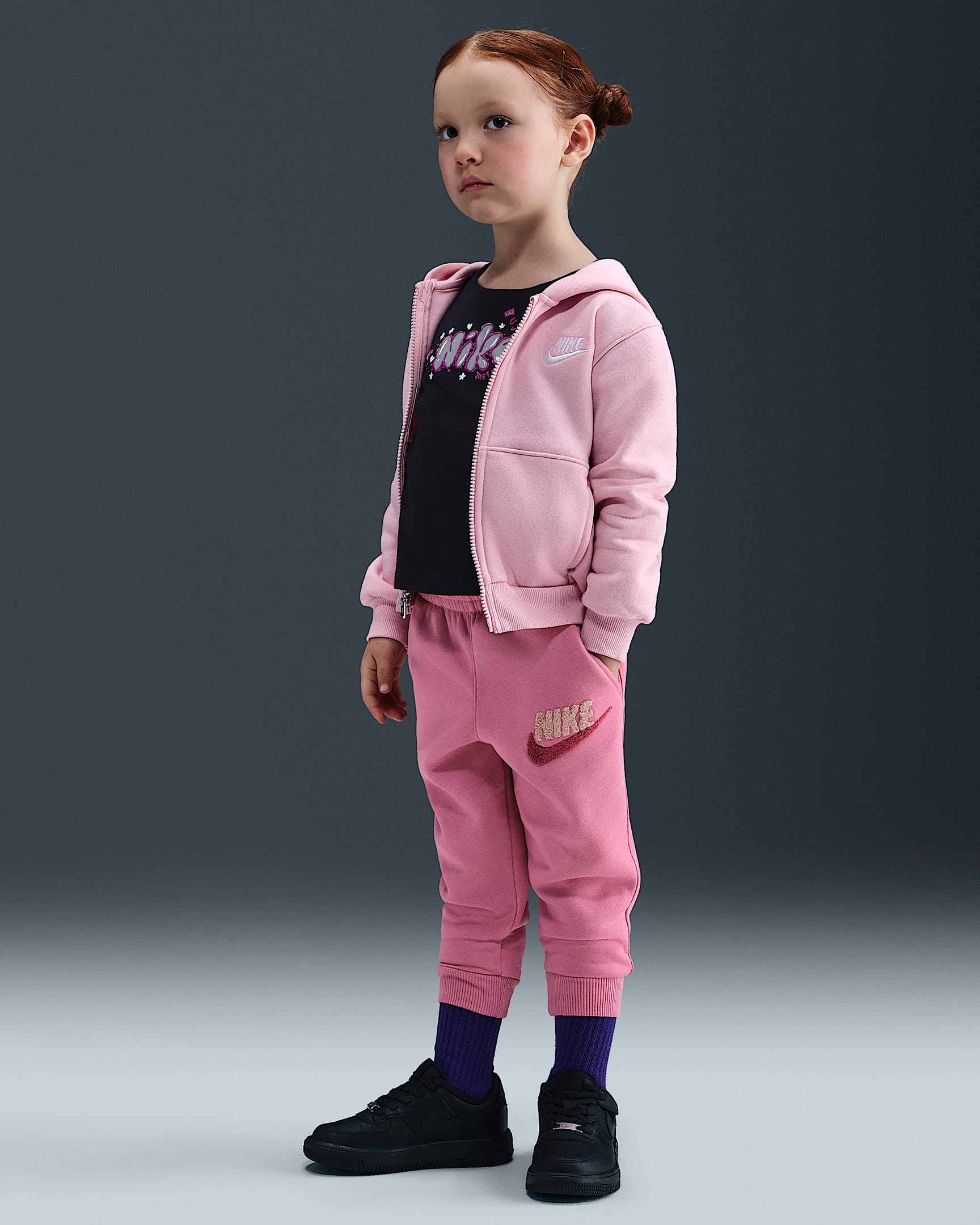 Nike Club Toddler Chenille Joggers - Magic Flamingo