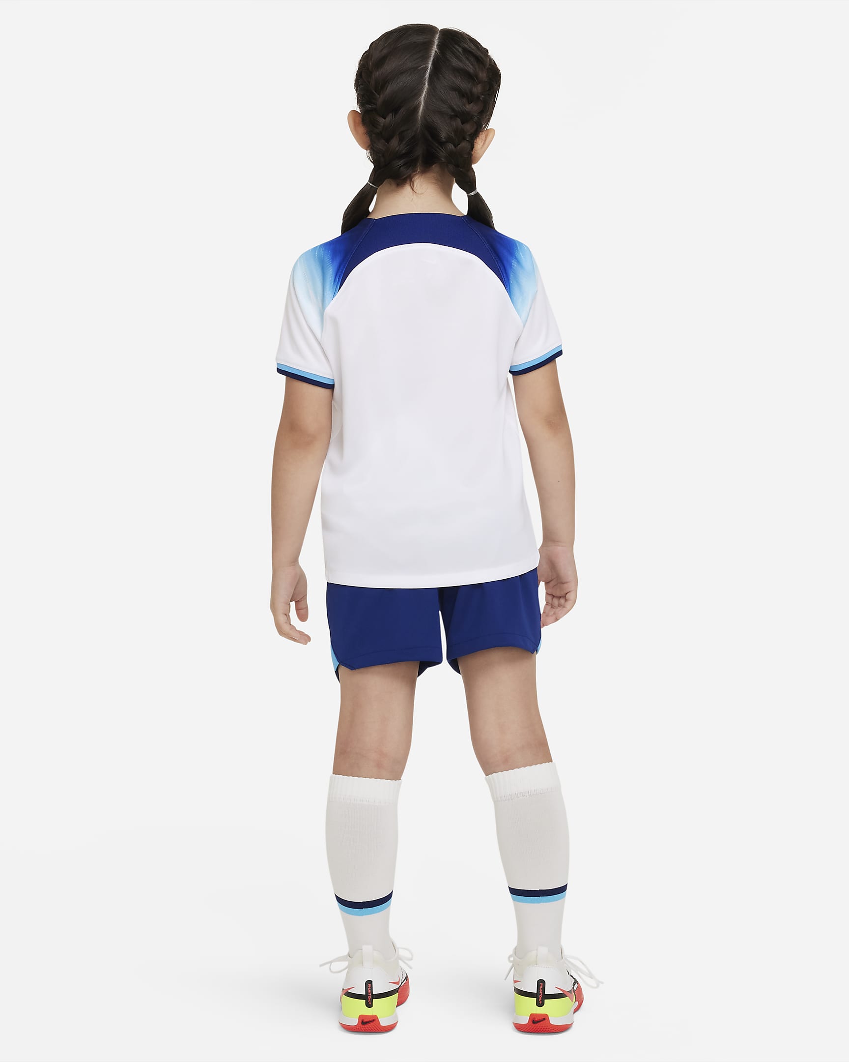 England 2022/23 Home Younger Kids' Nike Football Kit. Nike BG