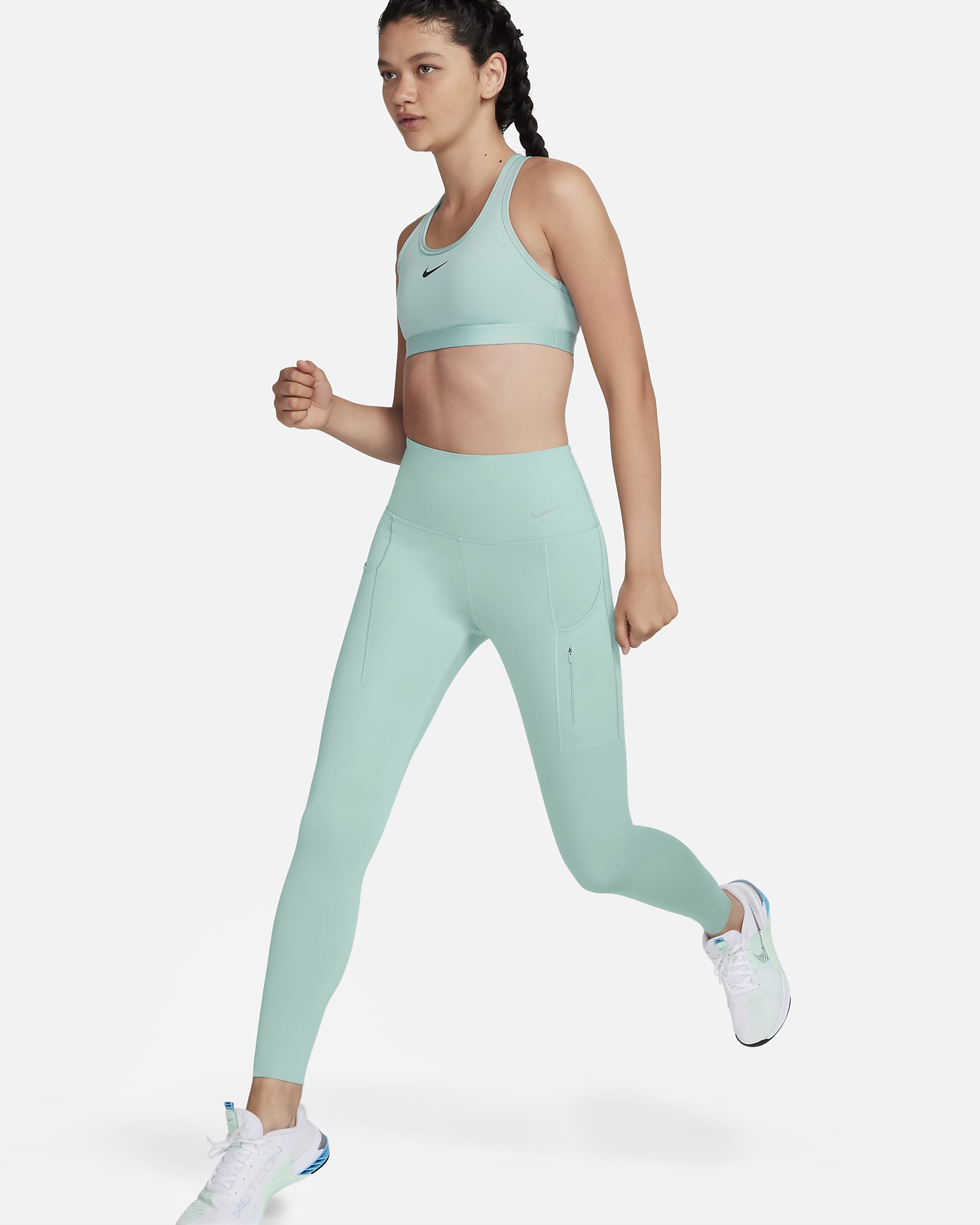 Nike Go Women's Firm-Support High-Waisted Leggings with Pockets. Nike IN