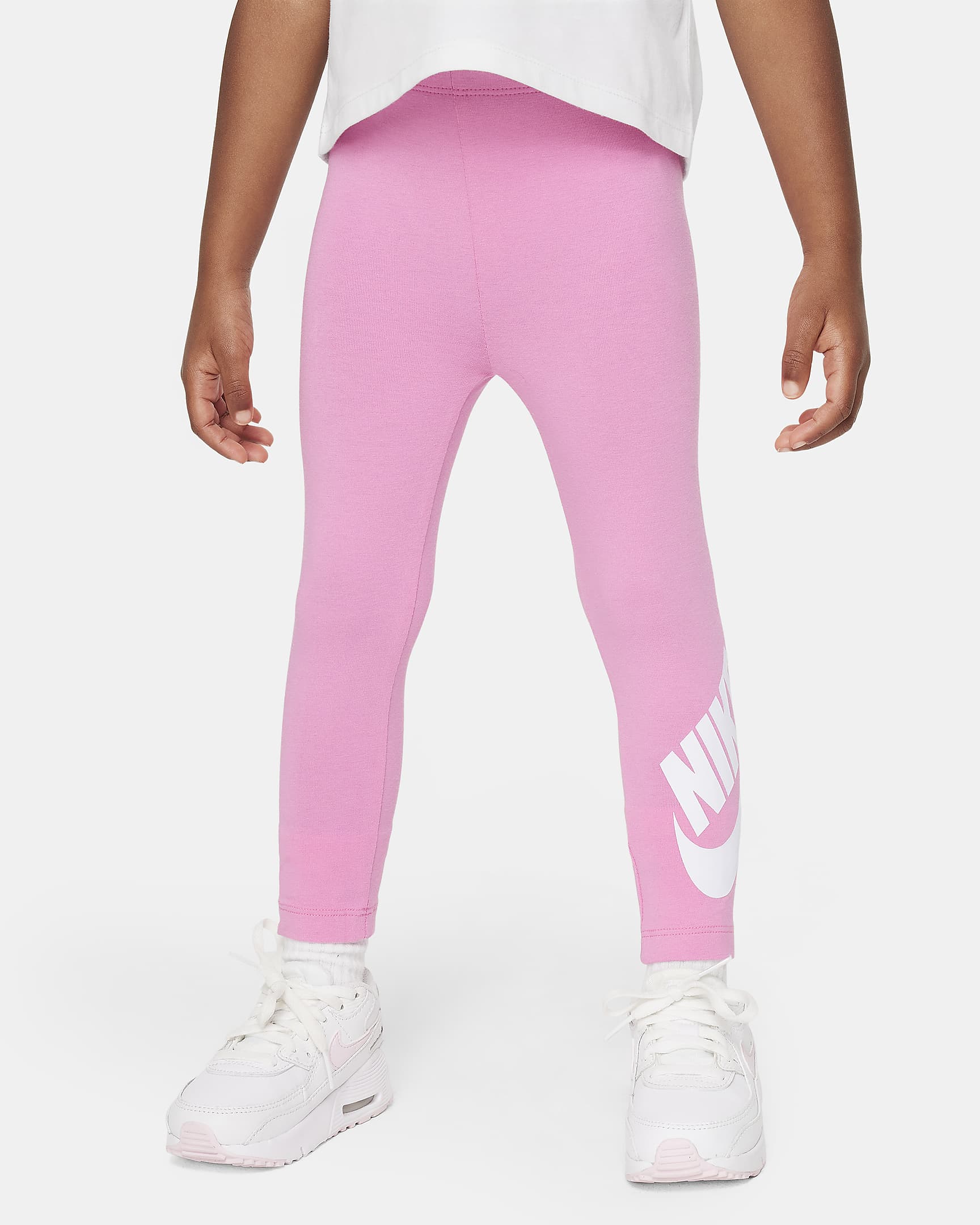 Leggings para infantil Nike Sportswear - Rosa/Rosa