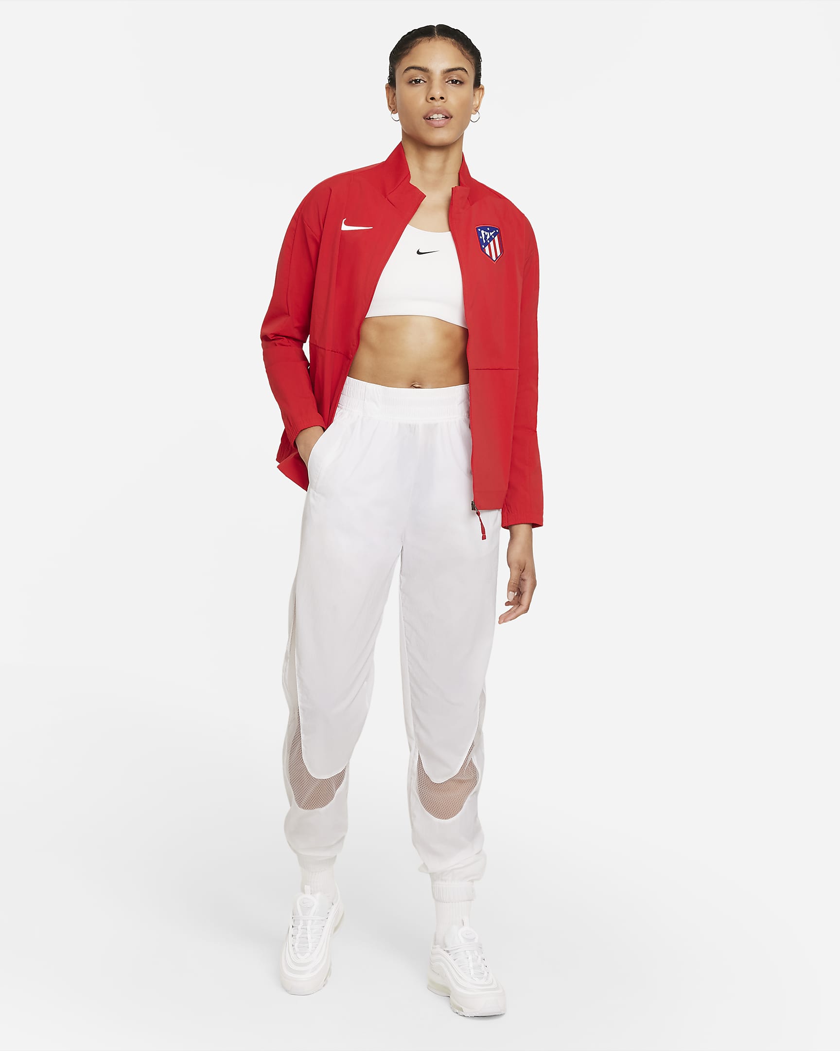 Atlético Madrid Women's Football Jacket. Nike NZ