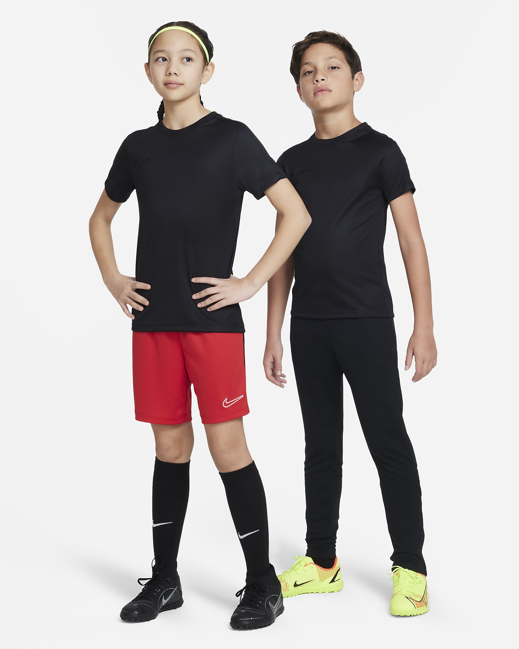 Haut de football Nike Dri-FIT Academy23 pour enfant - Noir/Noir/Noir