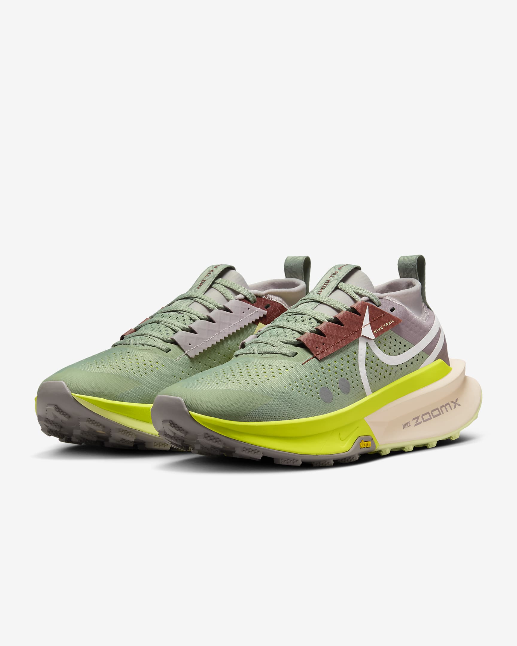 Nike Zegama 2 Women's Trail-Running Shoes - Jade Horizon/Cyber/Crimson Tint/Sail