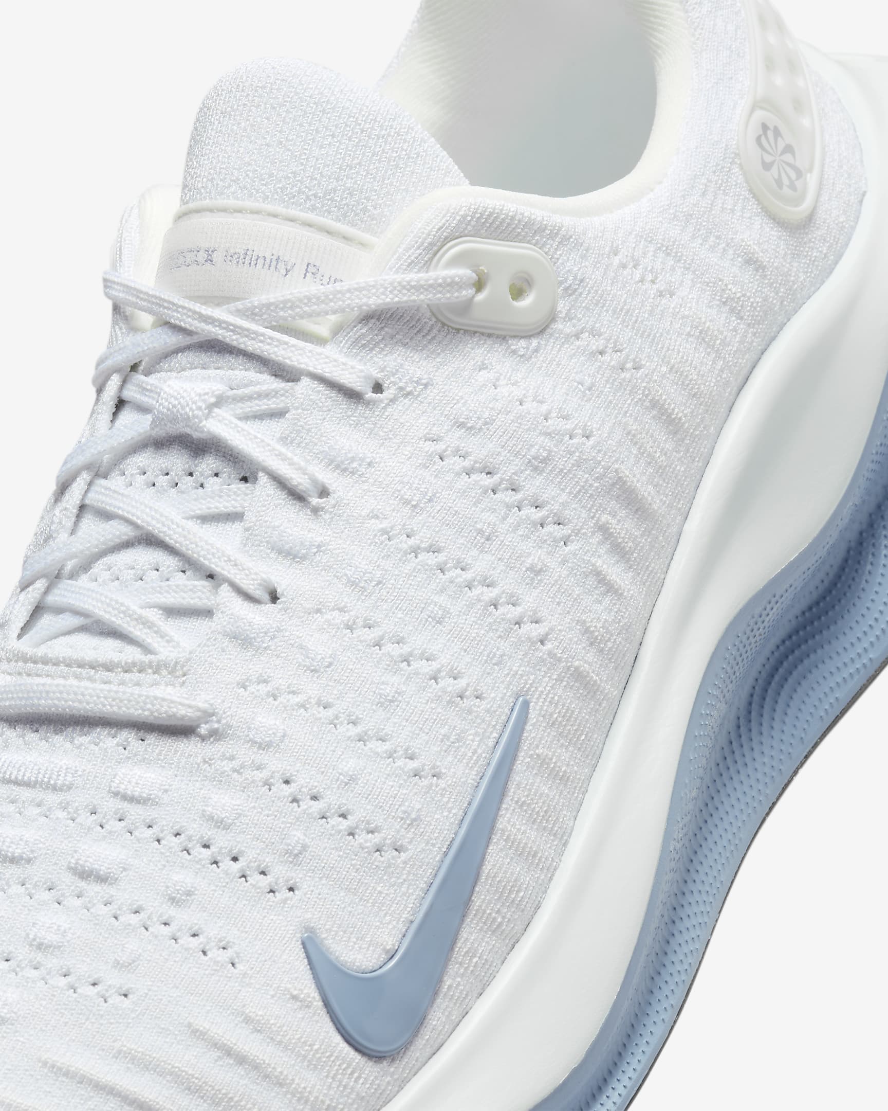 Tenis de correr en carretera para hombre Nike InfinityRN 4 - Blanco cumbre/Blanco/Gris cemento/Pizarra cenizo