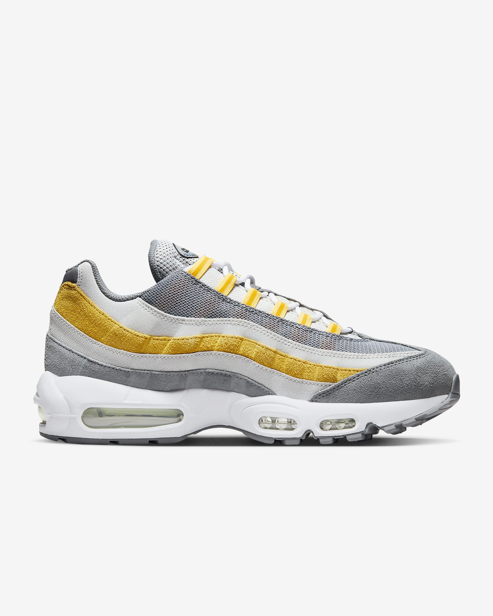 Calzado para hombre Nike Air Max 95 - Polvo fotón/Gris azulado/Oro universitario/Blanco