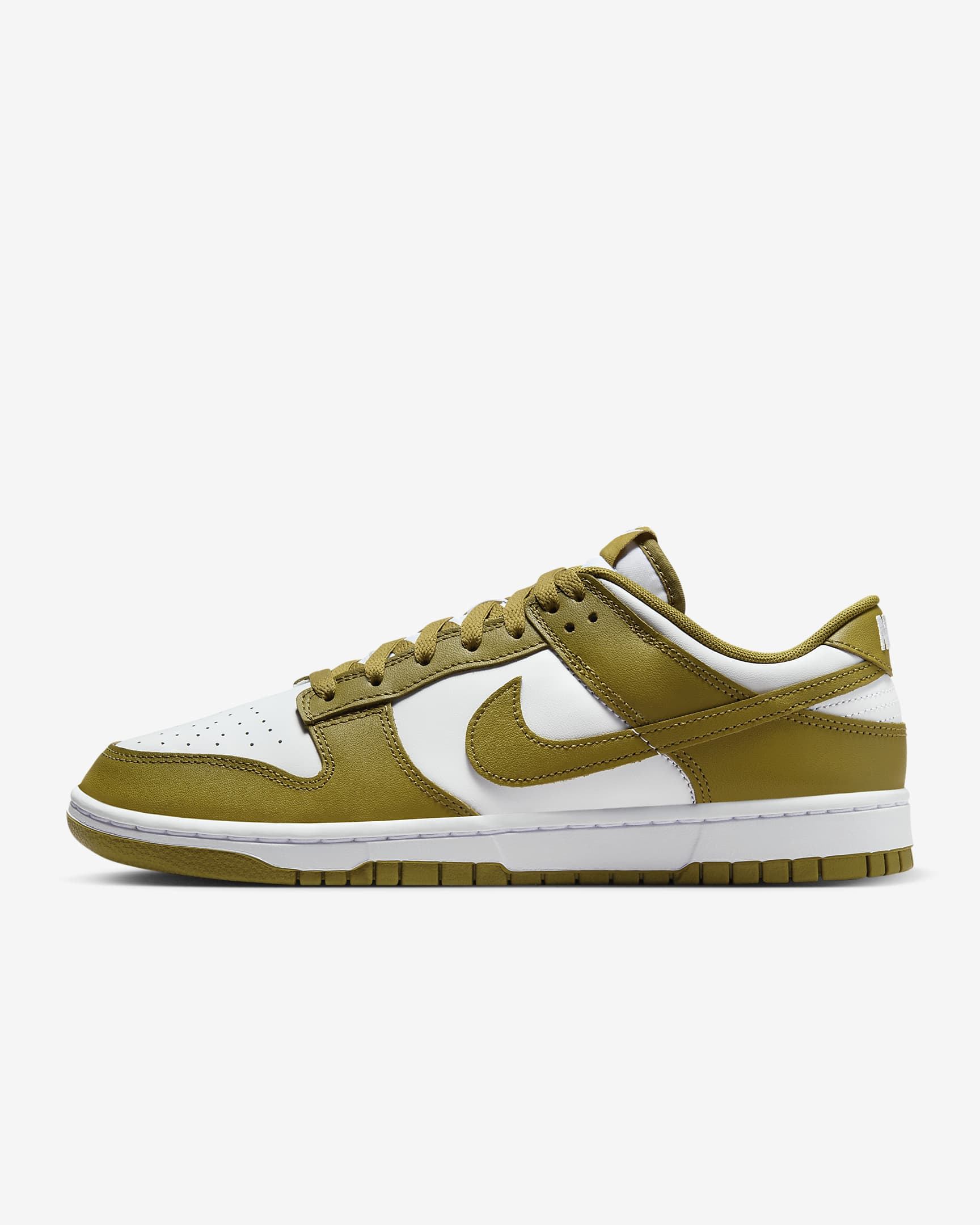 Nike Dunk Low Retro Men's Shoes - White/Pacific Moss