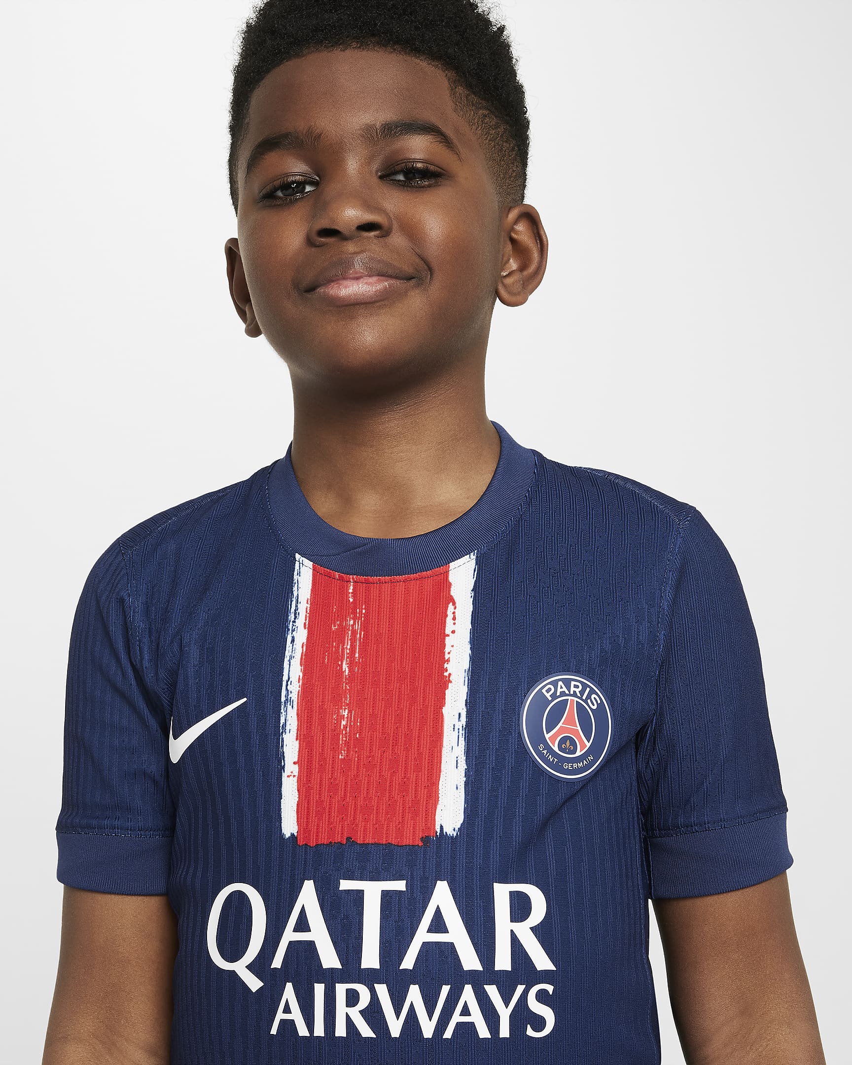 Paris Saint-Germain 2024/25 Match Home Big Kids' Nike Dri-FIT ADV ...