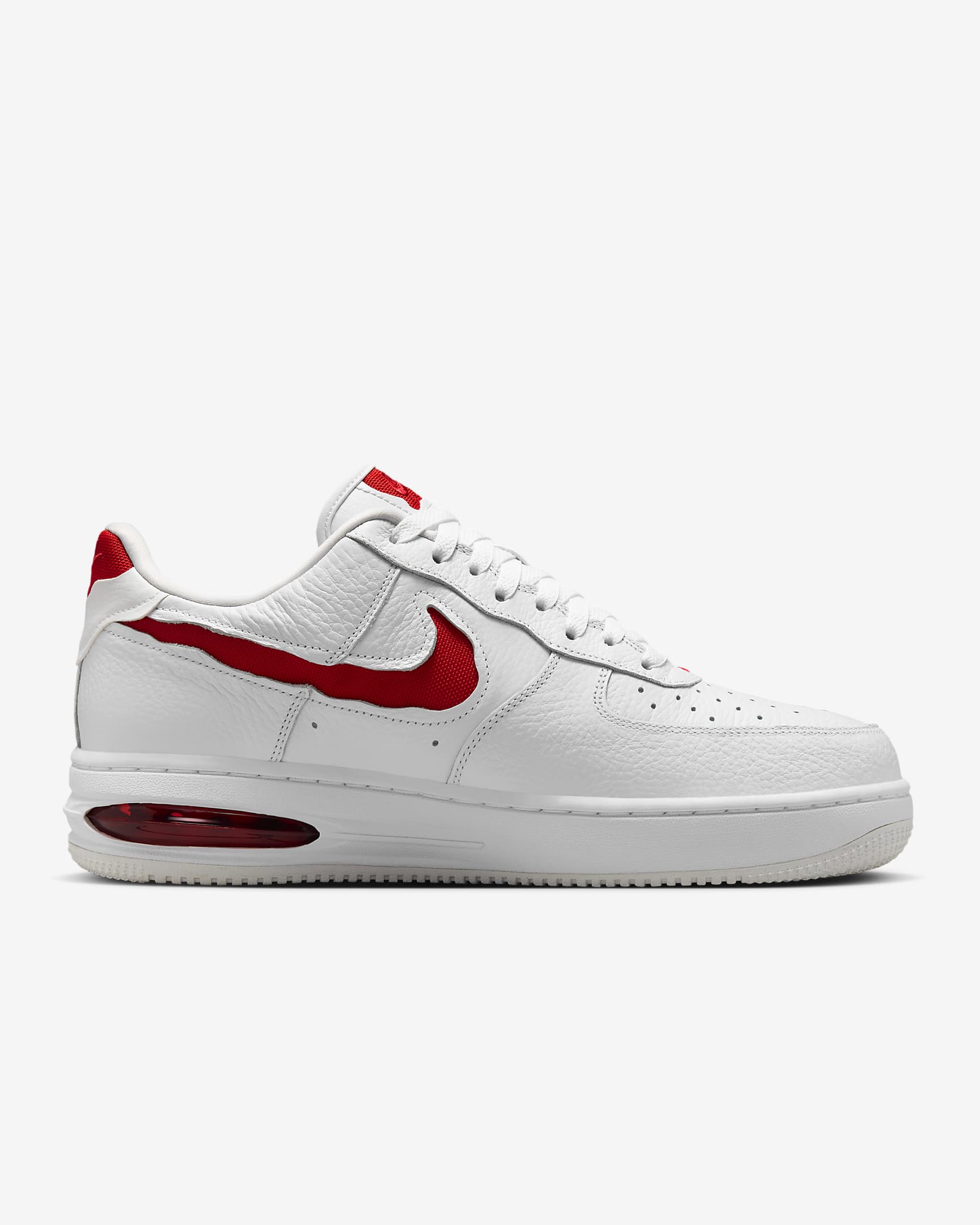 รองเท้าผู้ชาย Nike Air Force 1 Low EVO - ขาว/Summit White/University Red