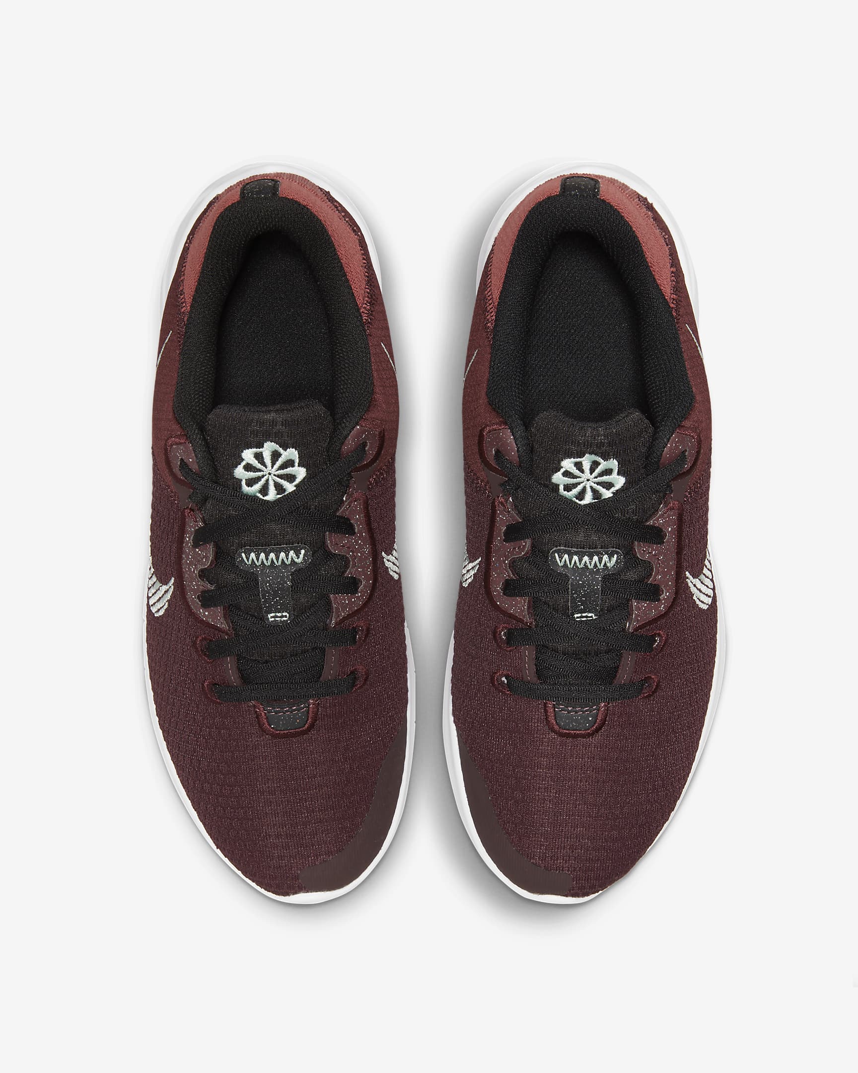 Nike Experience Run 11 Women's Road Running Shoes - Burgundy Crush/Canyon Rust/Black/Mint Foam