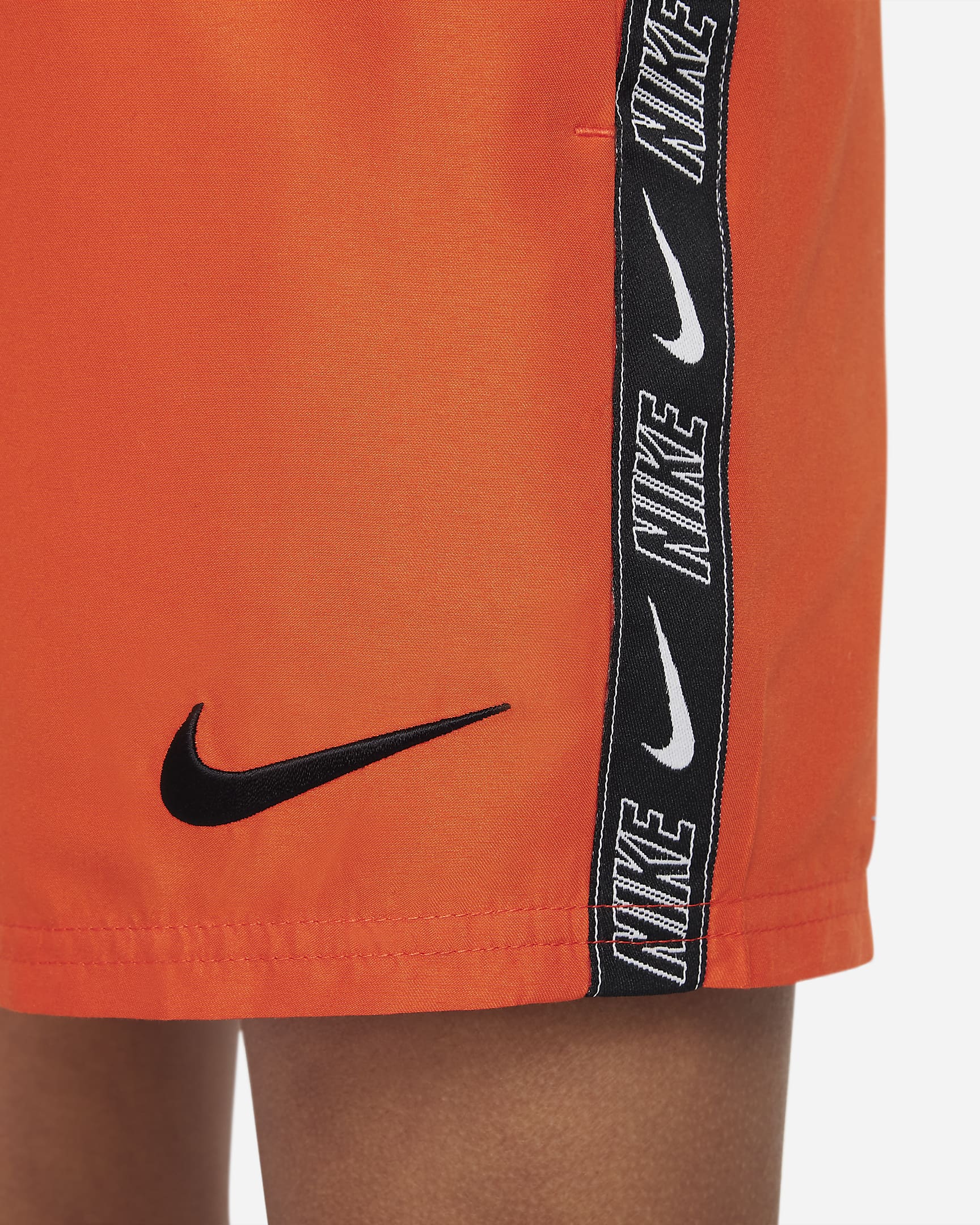 Nike Older Kids' (Boys') 10cm (approx.) Volley Swim Shorts - Picante Red/Black