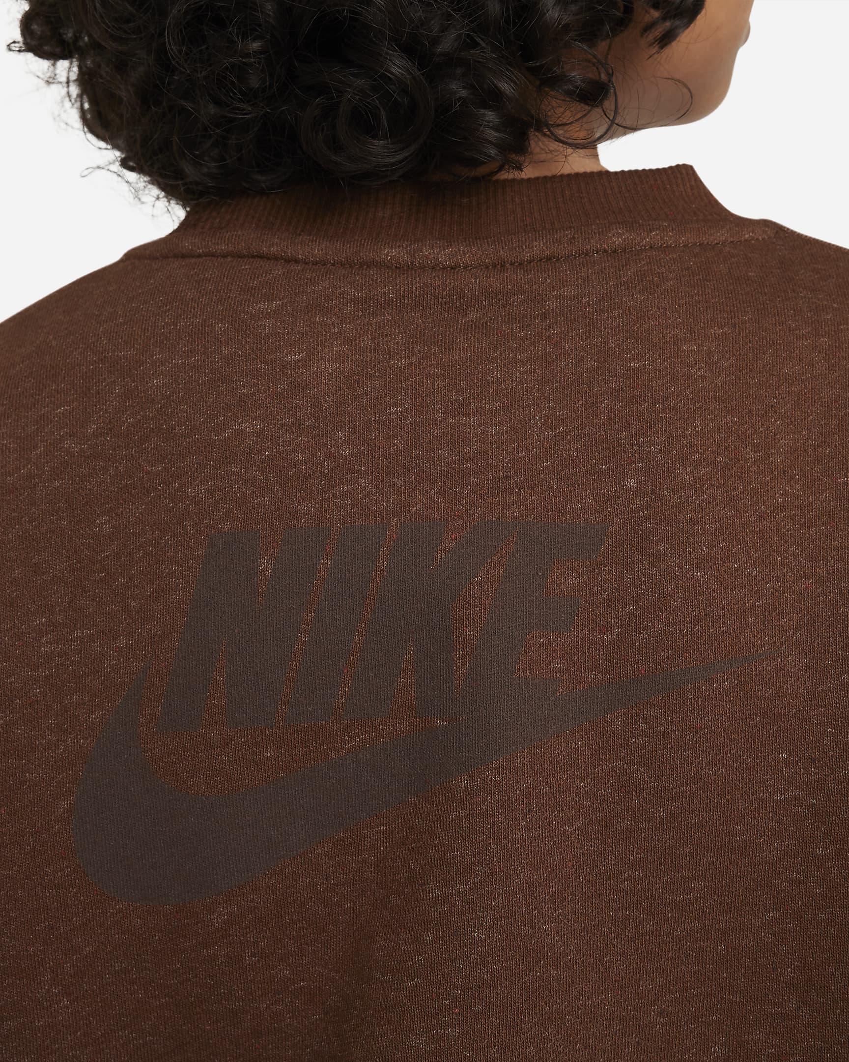 Nike Sportswear Icon Fleece Big Kids' Oversized Sweatshirt.