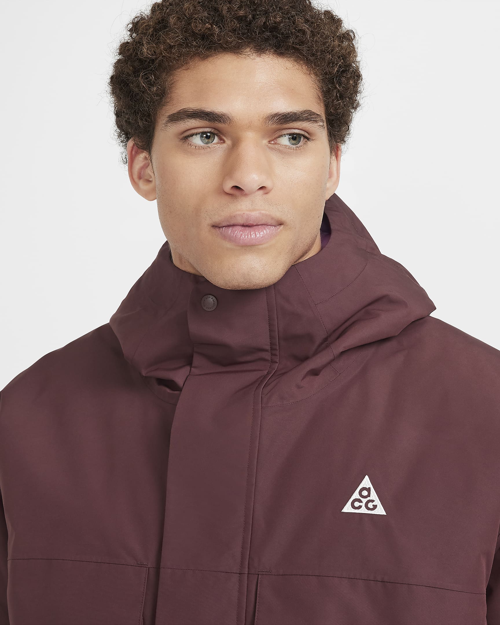 Nike ACG PrimaLoft® 'Skull Peak' Men's Storm-FIT Jacket - Burgundy Crush/Beyond Pink/Black/Summit White