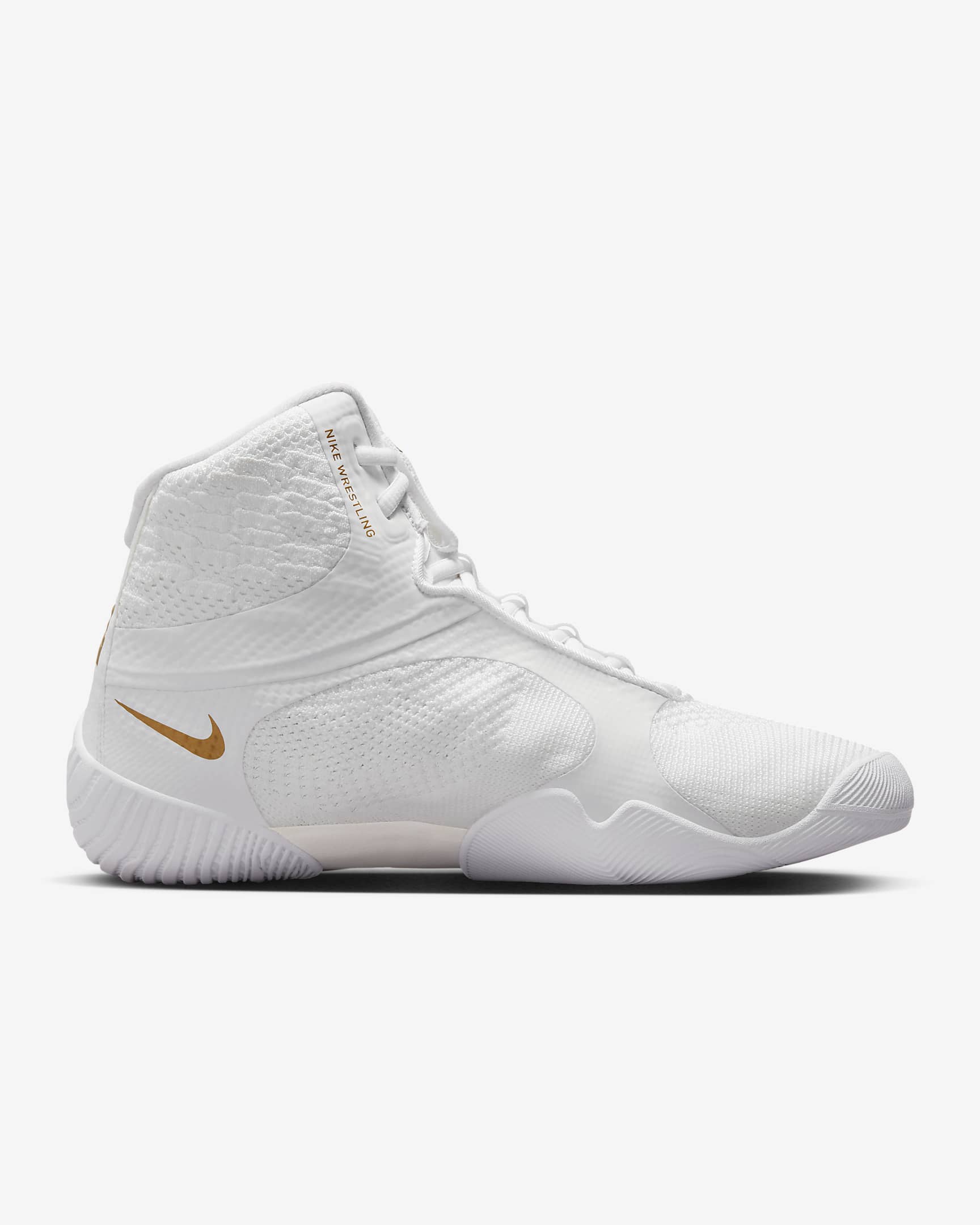 Tenis de lucha para hombre Nike Tawa - Blanco/Blanco/Blanco/Oro metalizado