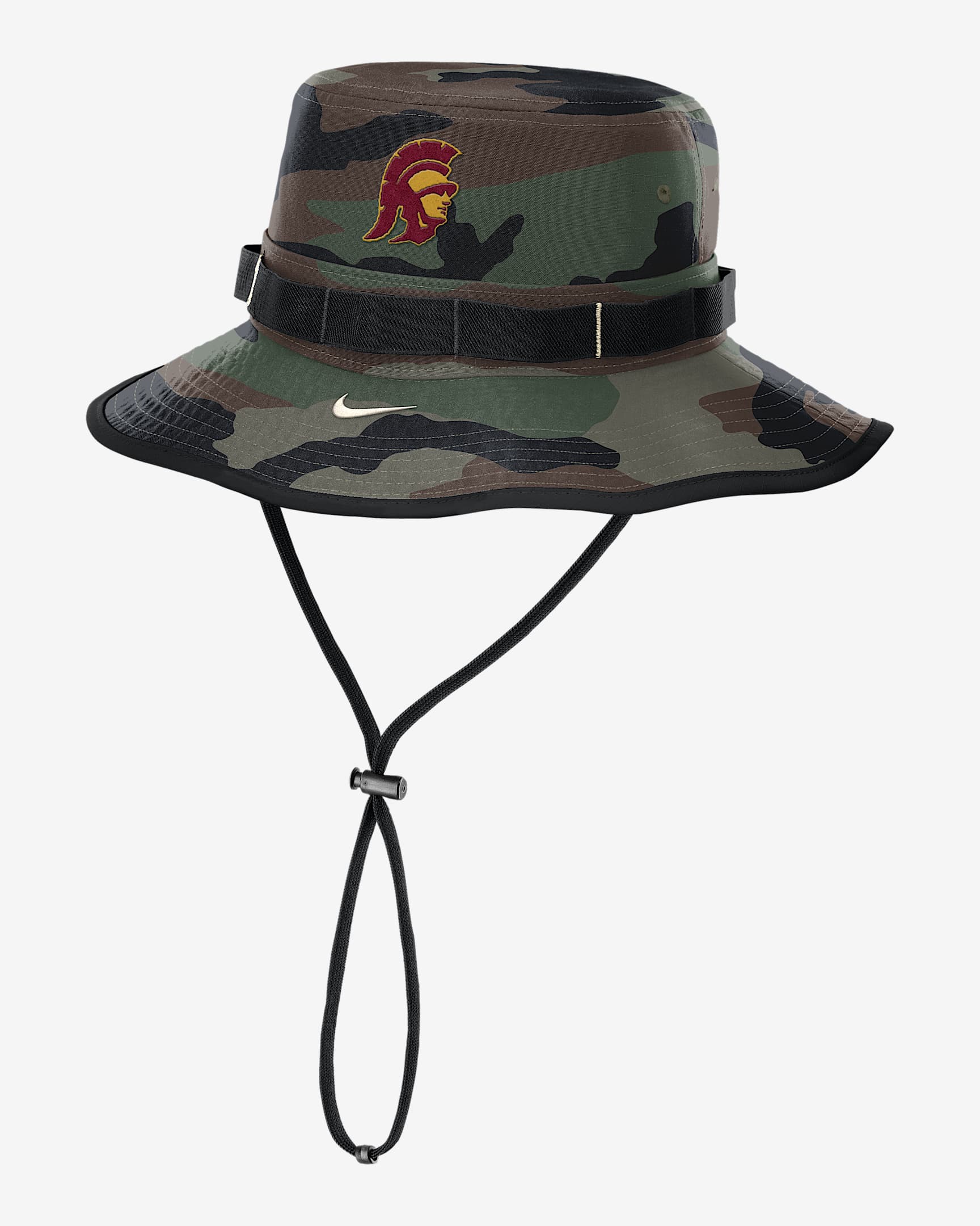 USC 2025 Military Appreciation Boonie Men's Nike Dri-FIT College Bucket Hat - Olive