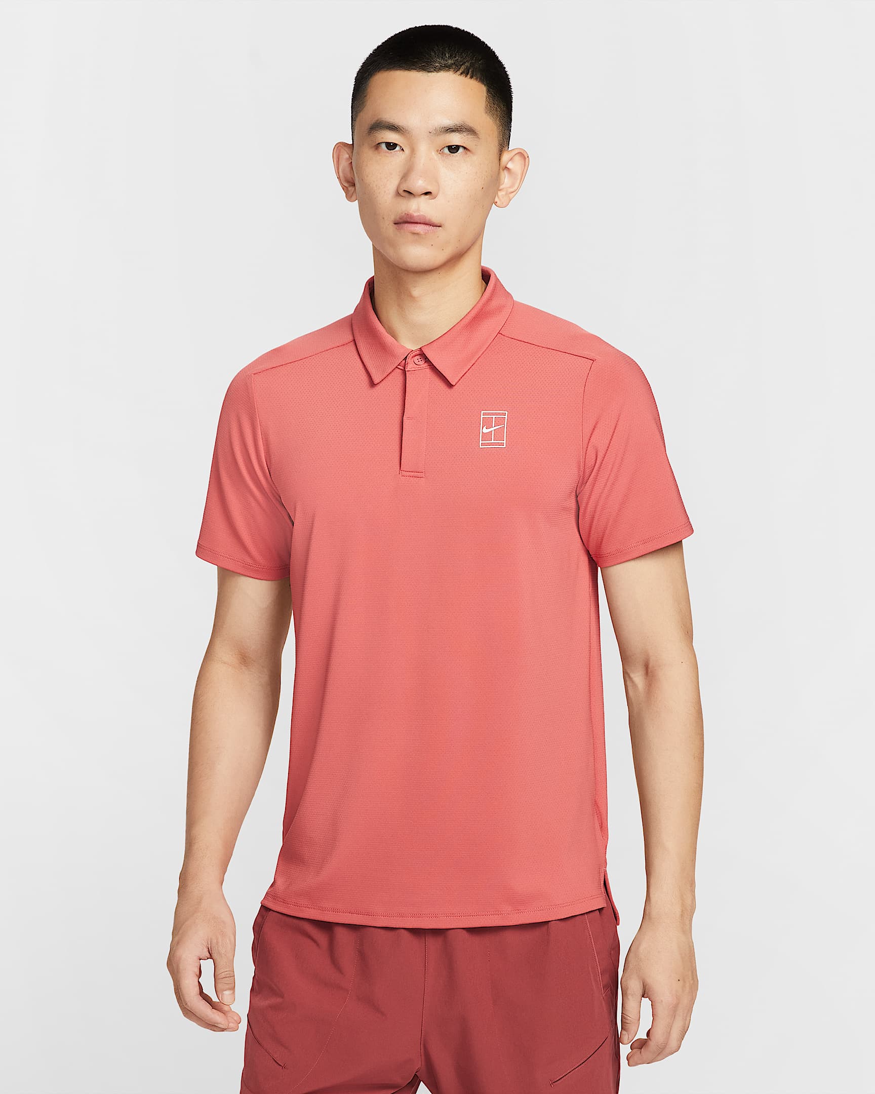 NikeCourt Advantage Men's NikeCourt Polo - Adobe/White