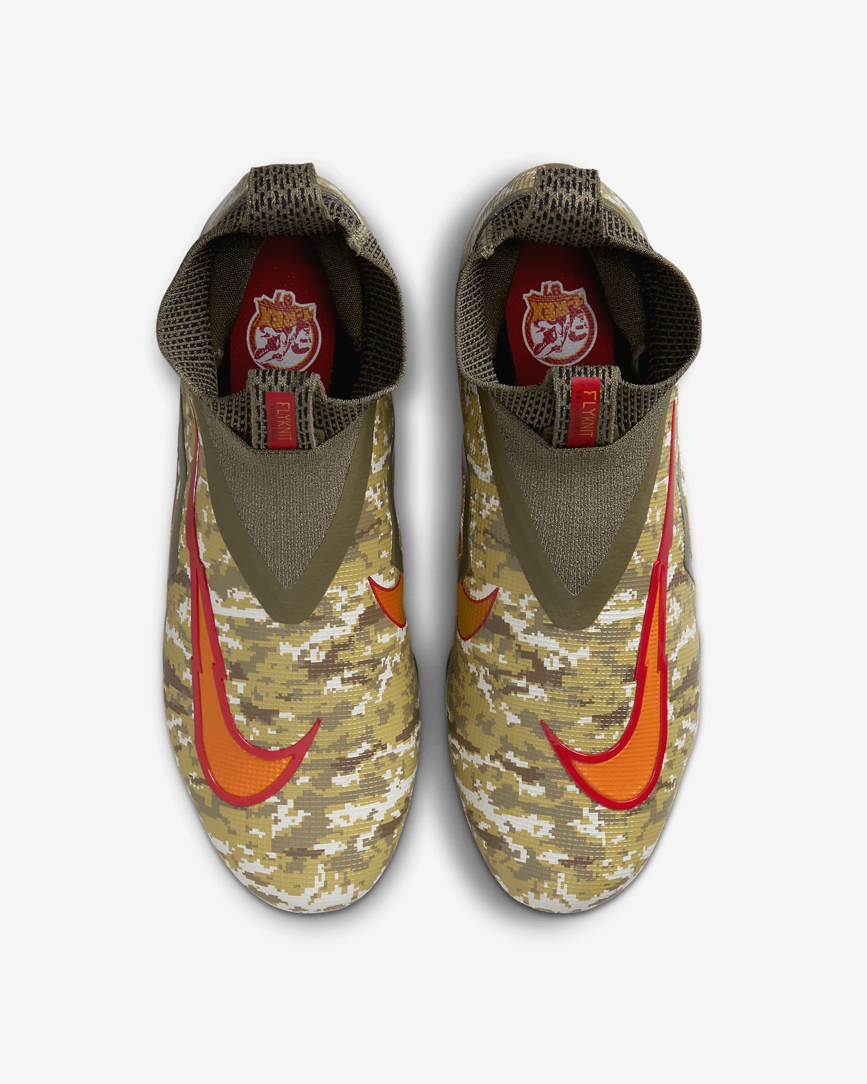 nike alpha cleats red