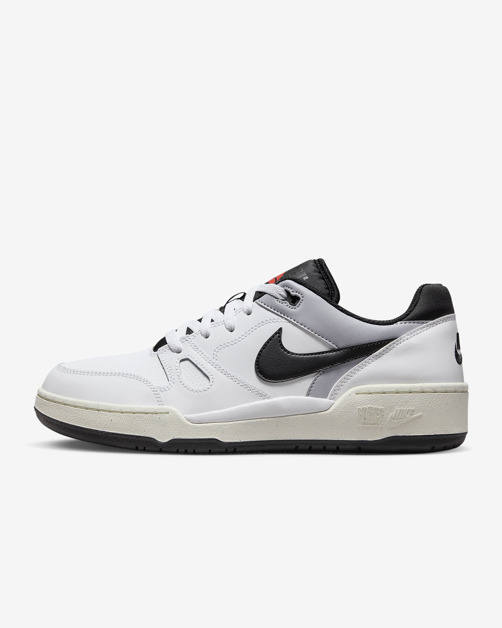 Calzado para hombre Nike Full Force Low - Blanco/Peltre/Vela/Negro