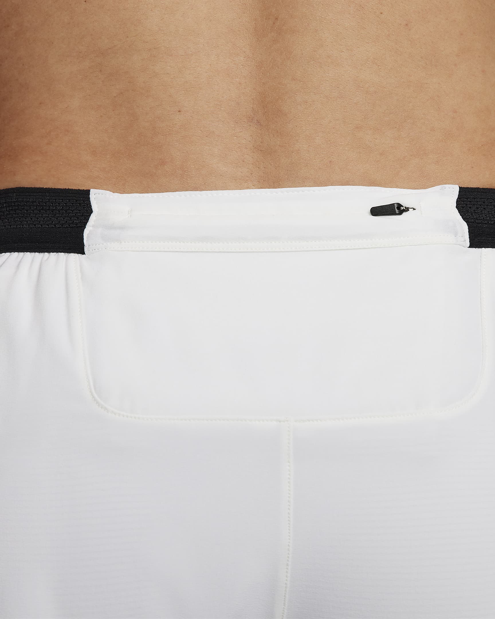 Nike AeroSwift Men's Dri-FIT ADV 4" Brief-Lined Running Shorts - Summit White/Black