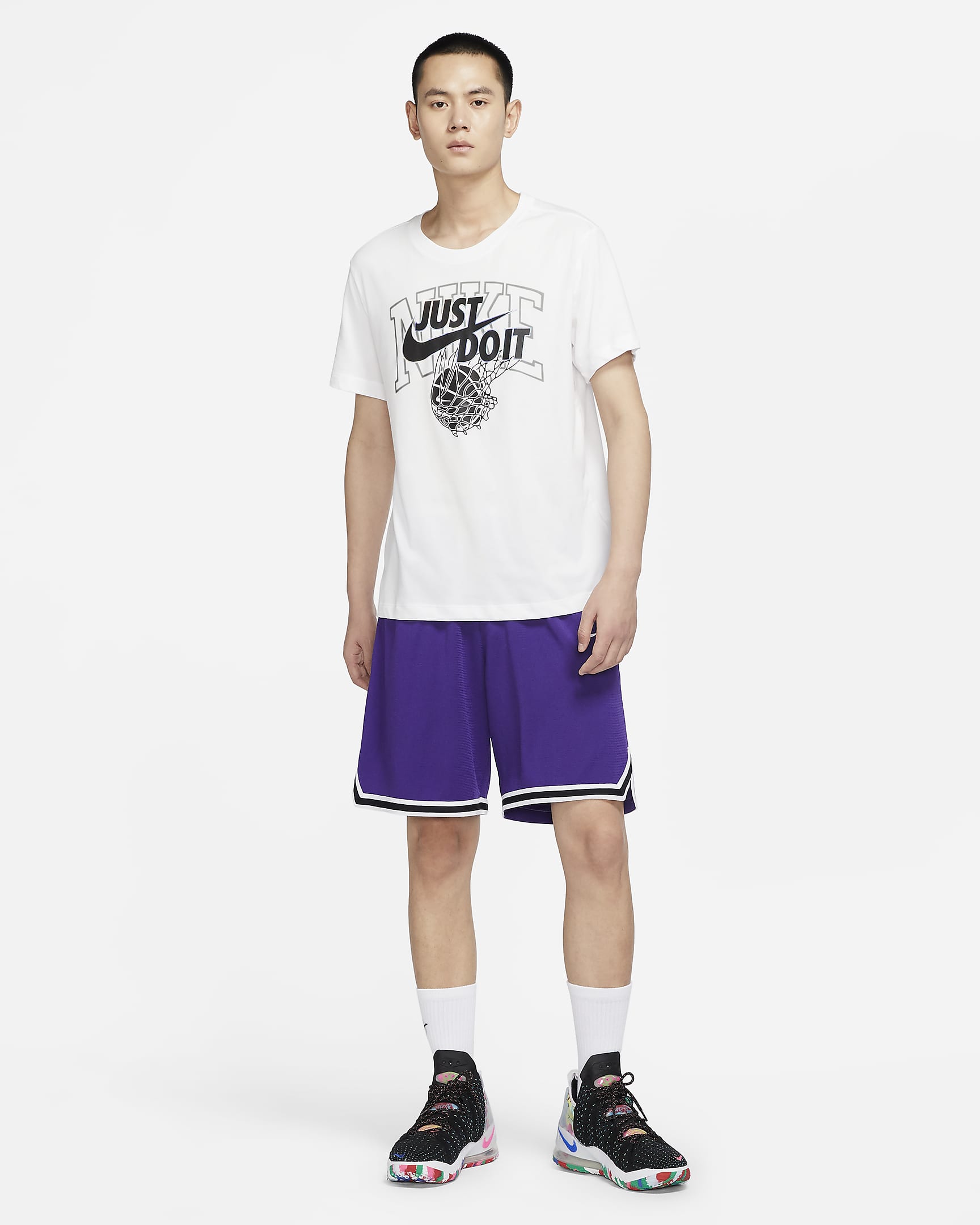 Nike DriFIT Men's 'Just Do It' Basketball TShirt. Nike IN